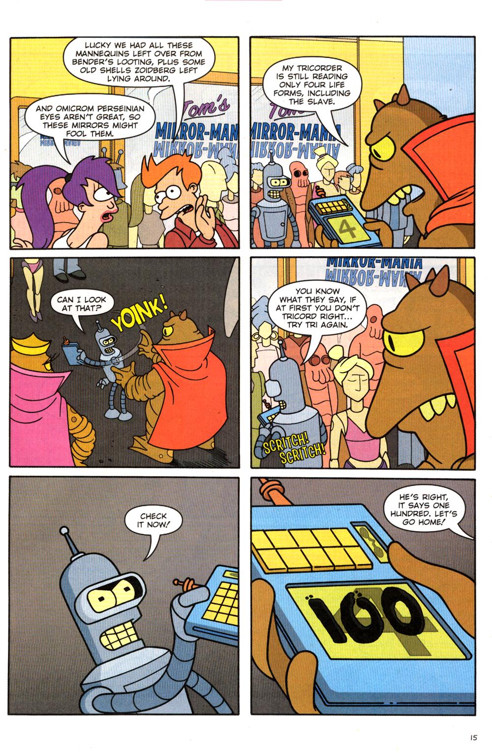 Read online Futurama Comics comic -  Issue #17 - 16