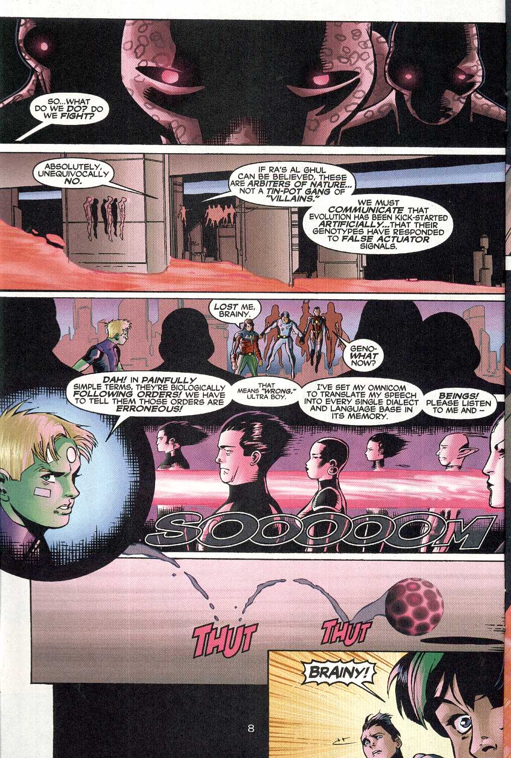 Read online The Legion comic -  Issue #7 - 8