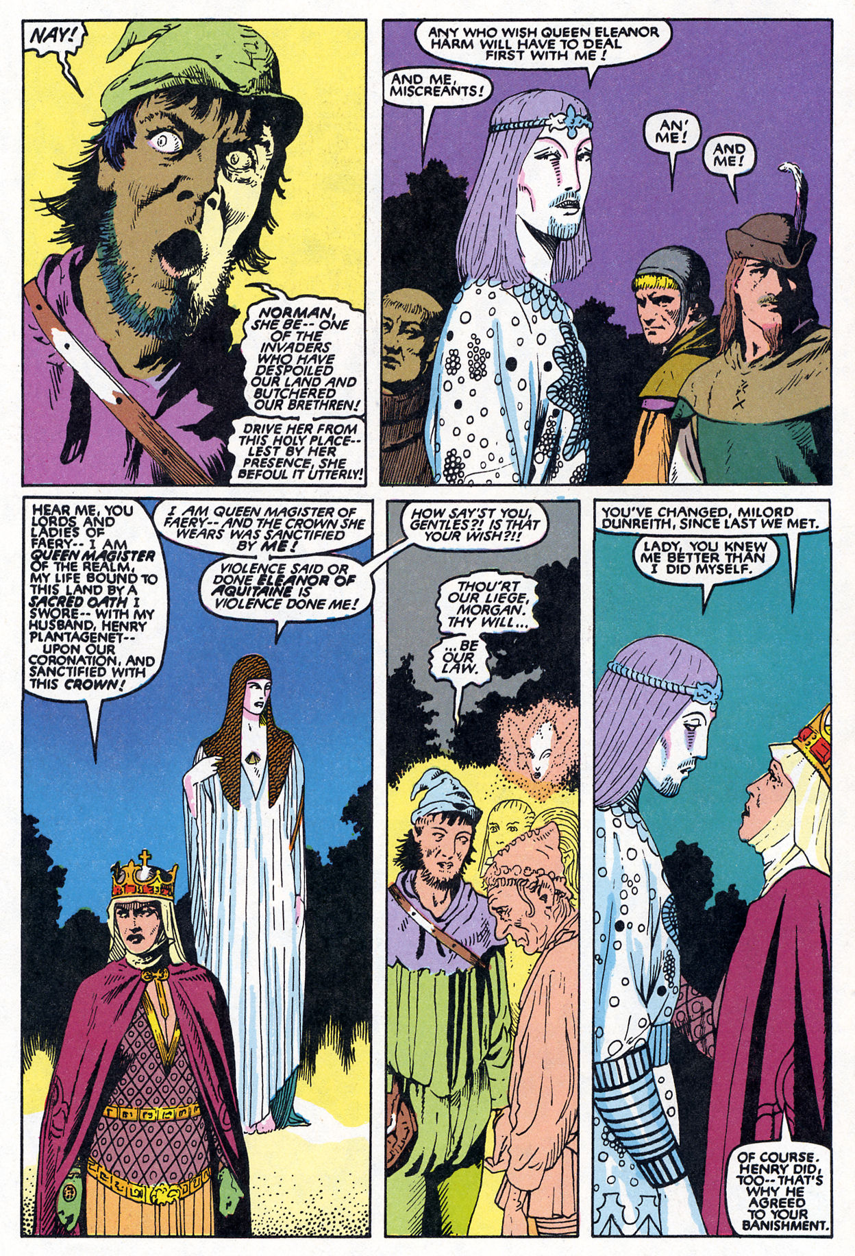 Read online The Black Dragon comic -  Issue #5 - 10