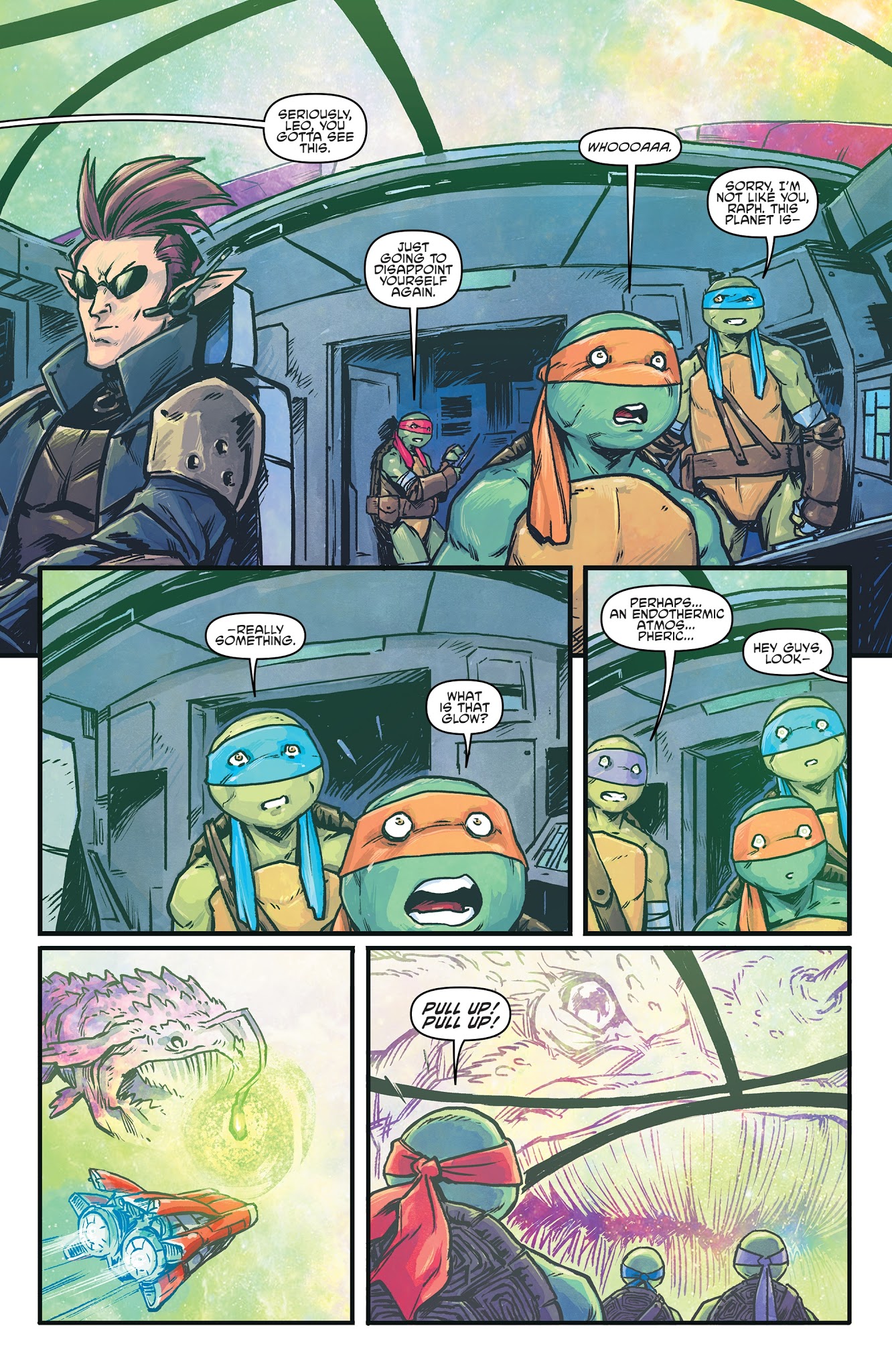 Read online Teenage Mutant Ninja Turtles: Dimension X comic -  Issue #2 - 4