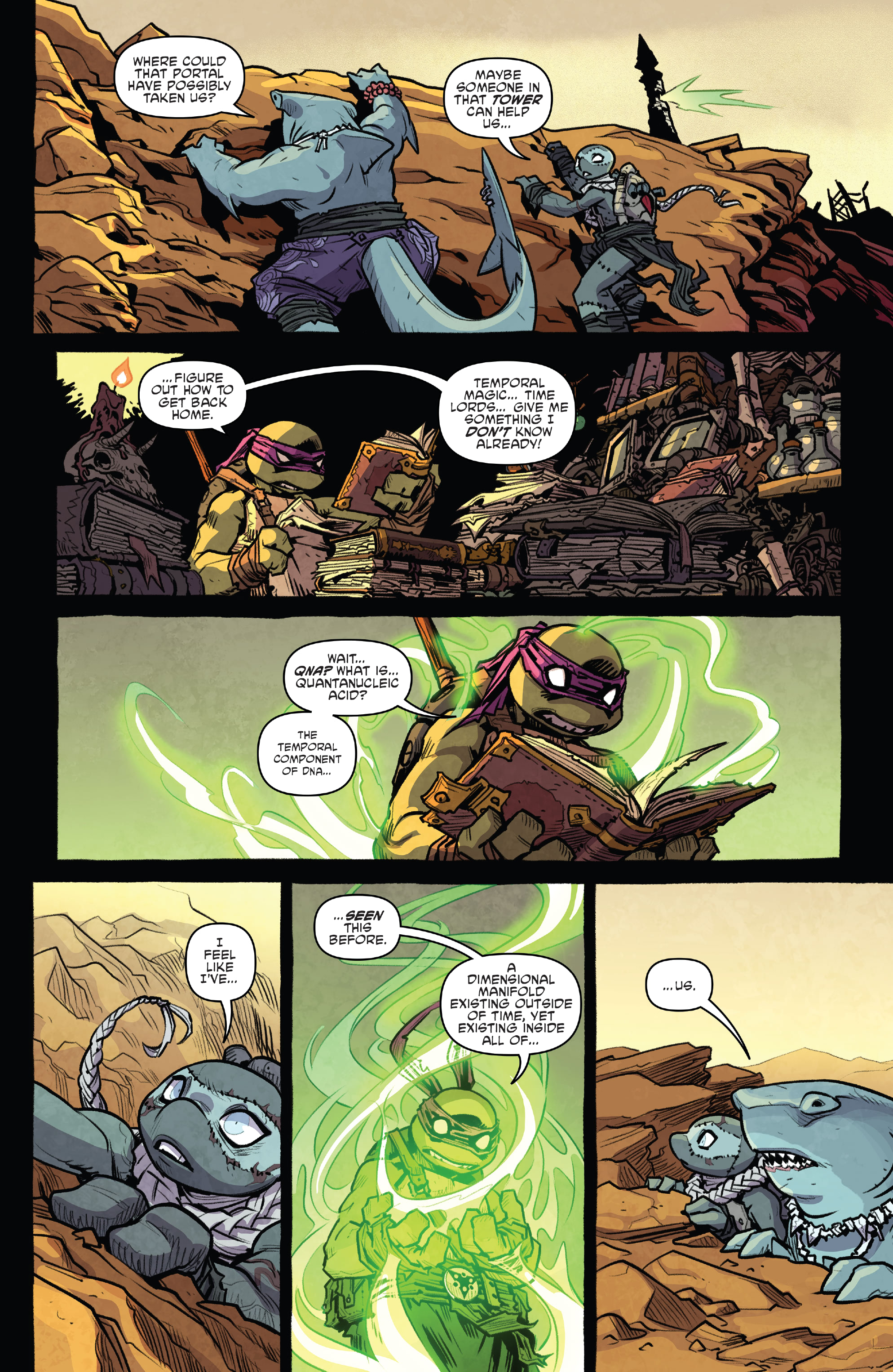 Read online Teenage Mutant Ninja Turtles: The Armageddon Game - The Alliance comic -  Issue #4 - 9