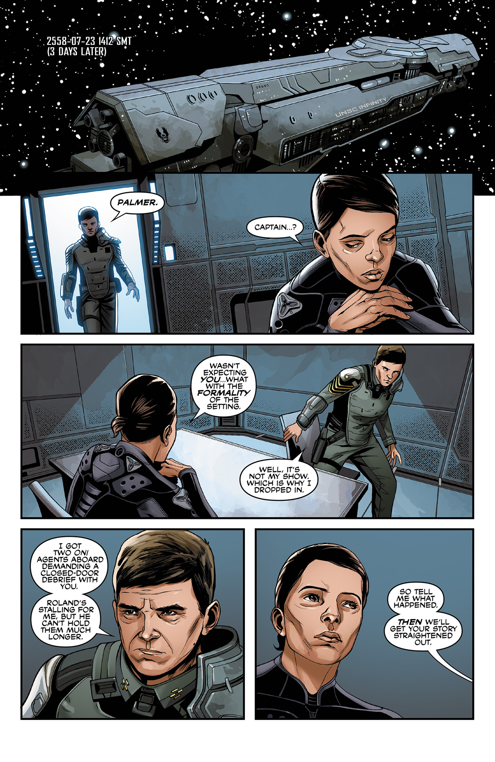 Read online Halo: Escalation comic -  Issue #16 - 22