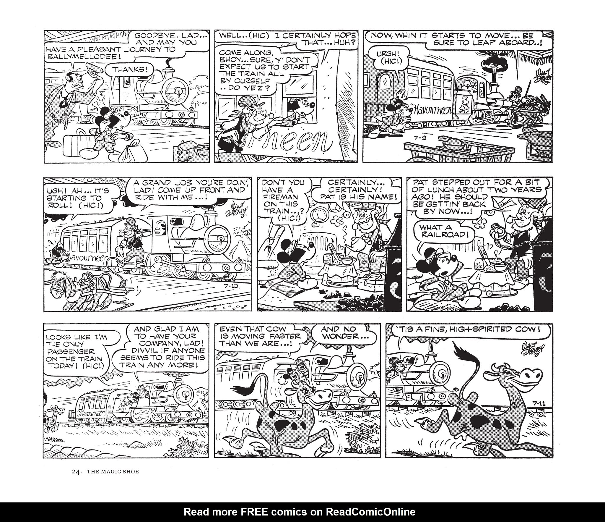Read online Walt Disney's Mickey Mouse by Floyd Gottfredson comic -  Issue # TPB 12 (Part 1) - 24