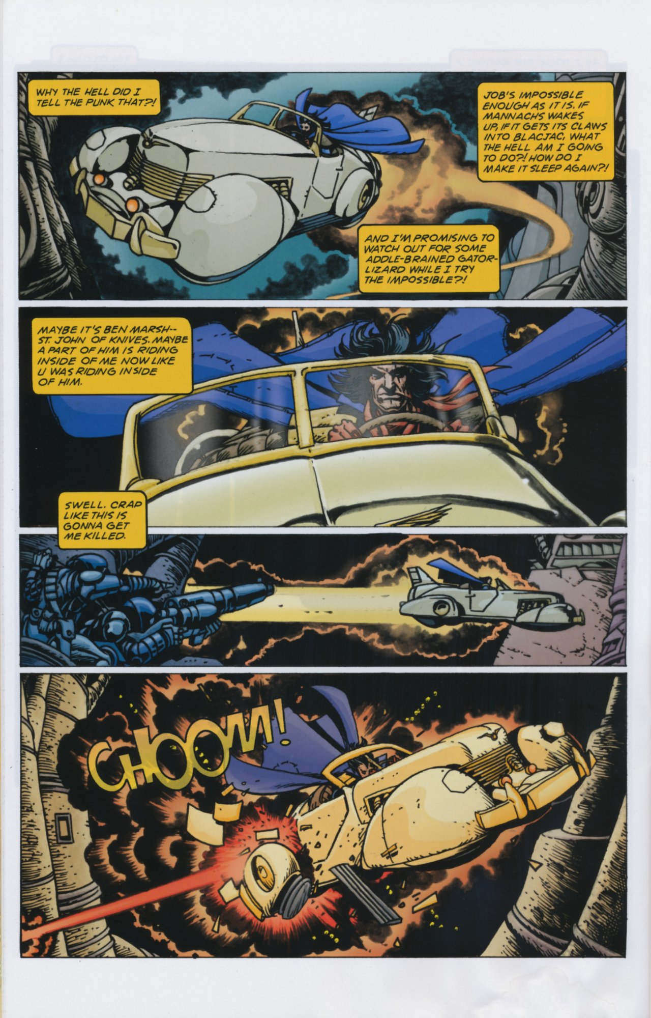 Read online GrimJack: The Manx Cat comic -  Issue #5 - 20