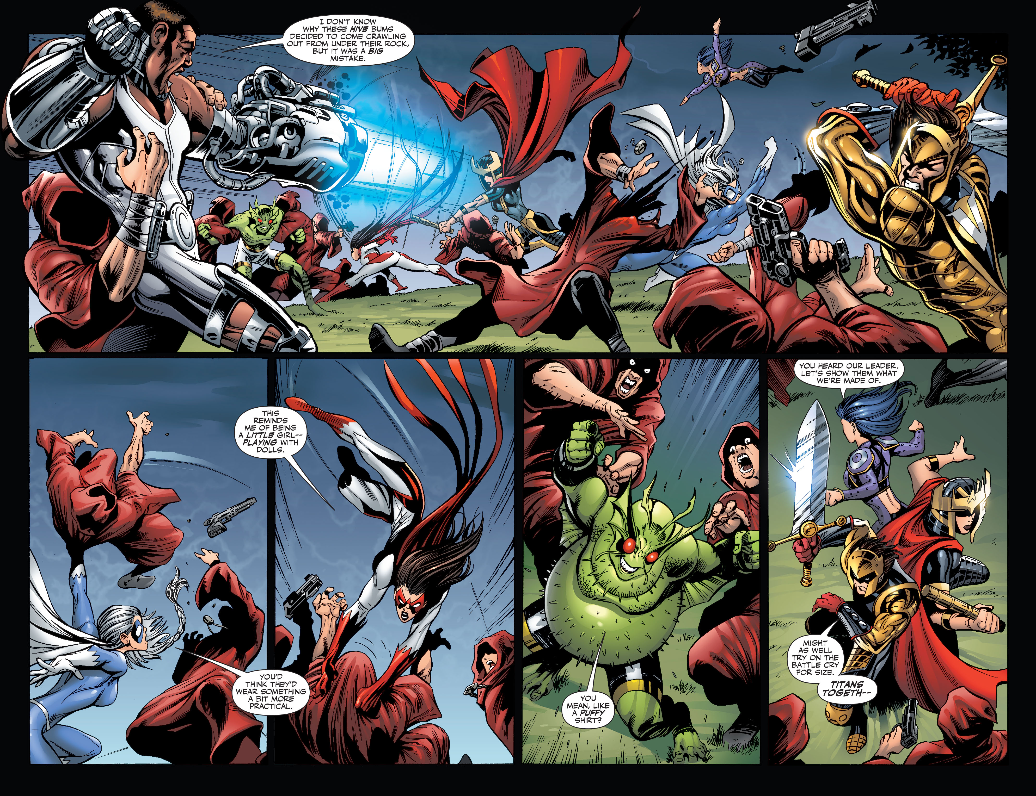 Read online Titans (2008) comic -  Issue #22 - 3