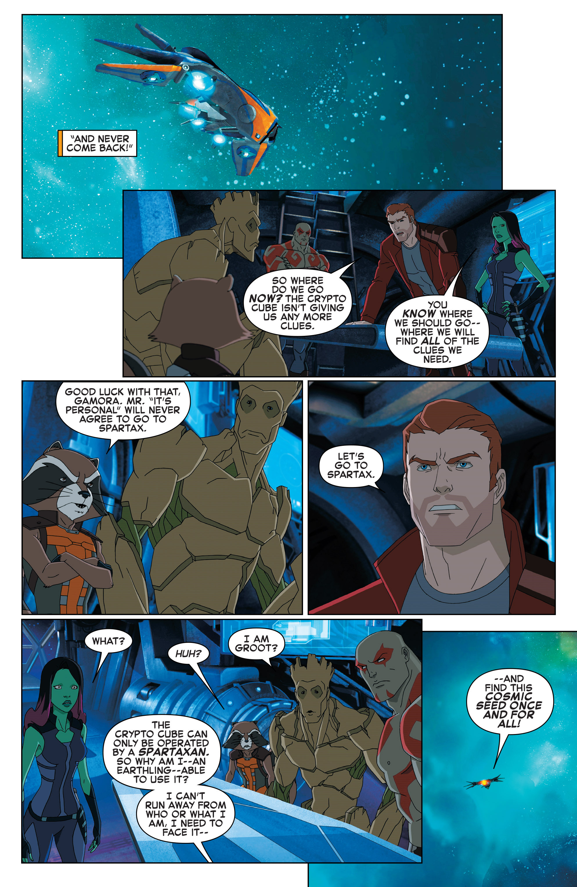 Read online Marvel Universe Guardians of the Galaxy [II] comic -  Issue #13 - 21