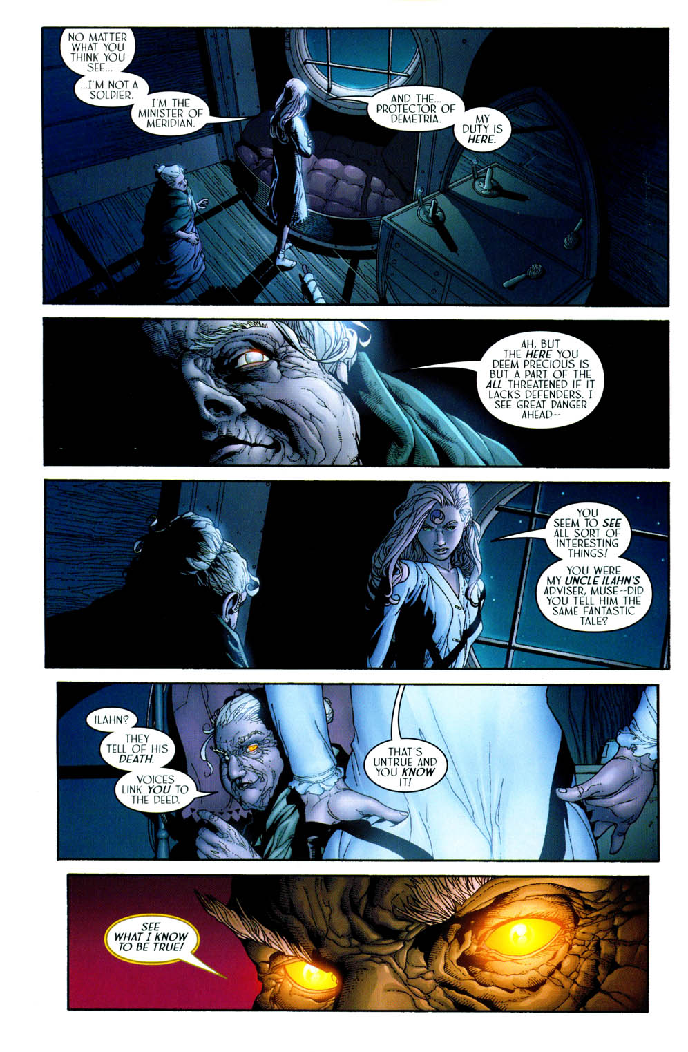 Read online Meridian comic -  Issue #34 - 10