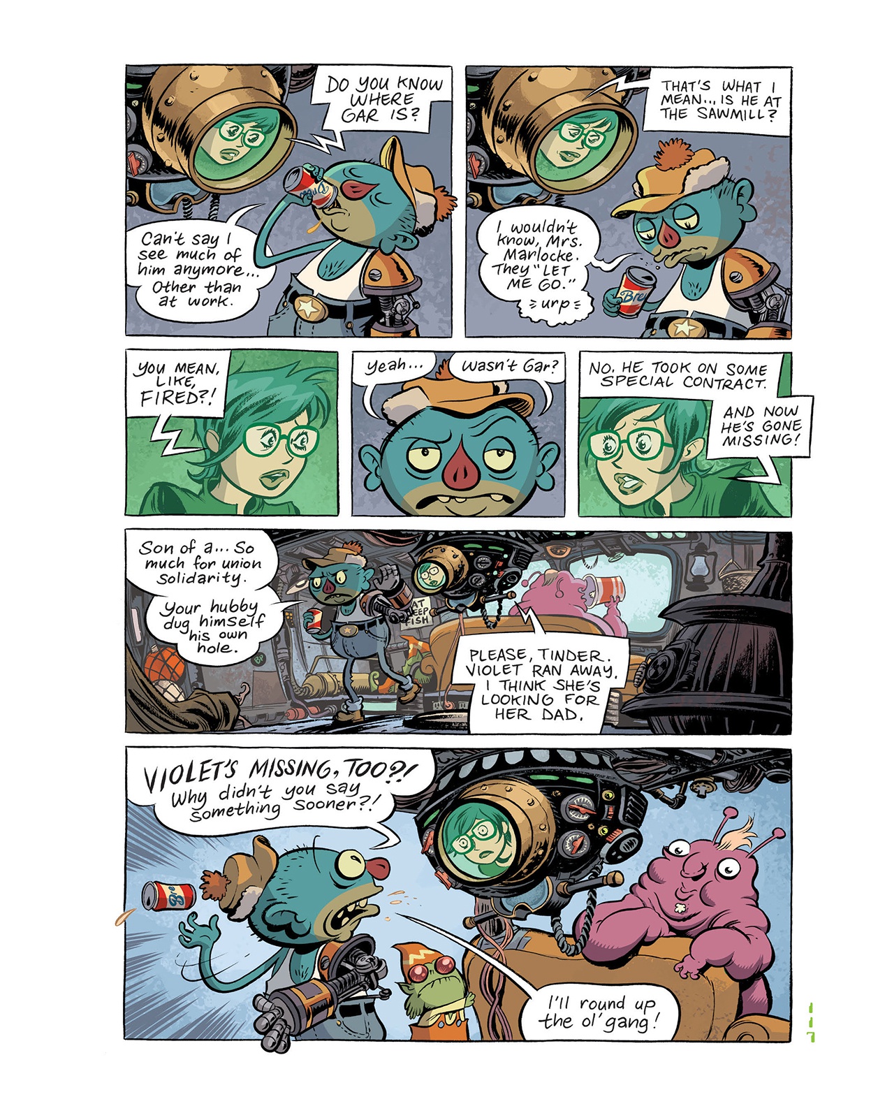 Read online Space Dumplins comic -  Issue # TPB (Part 2) - 17