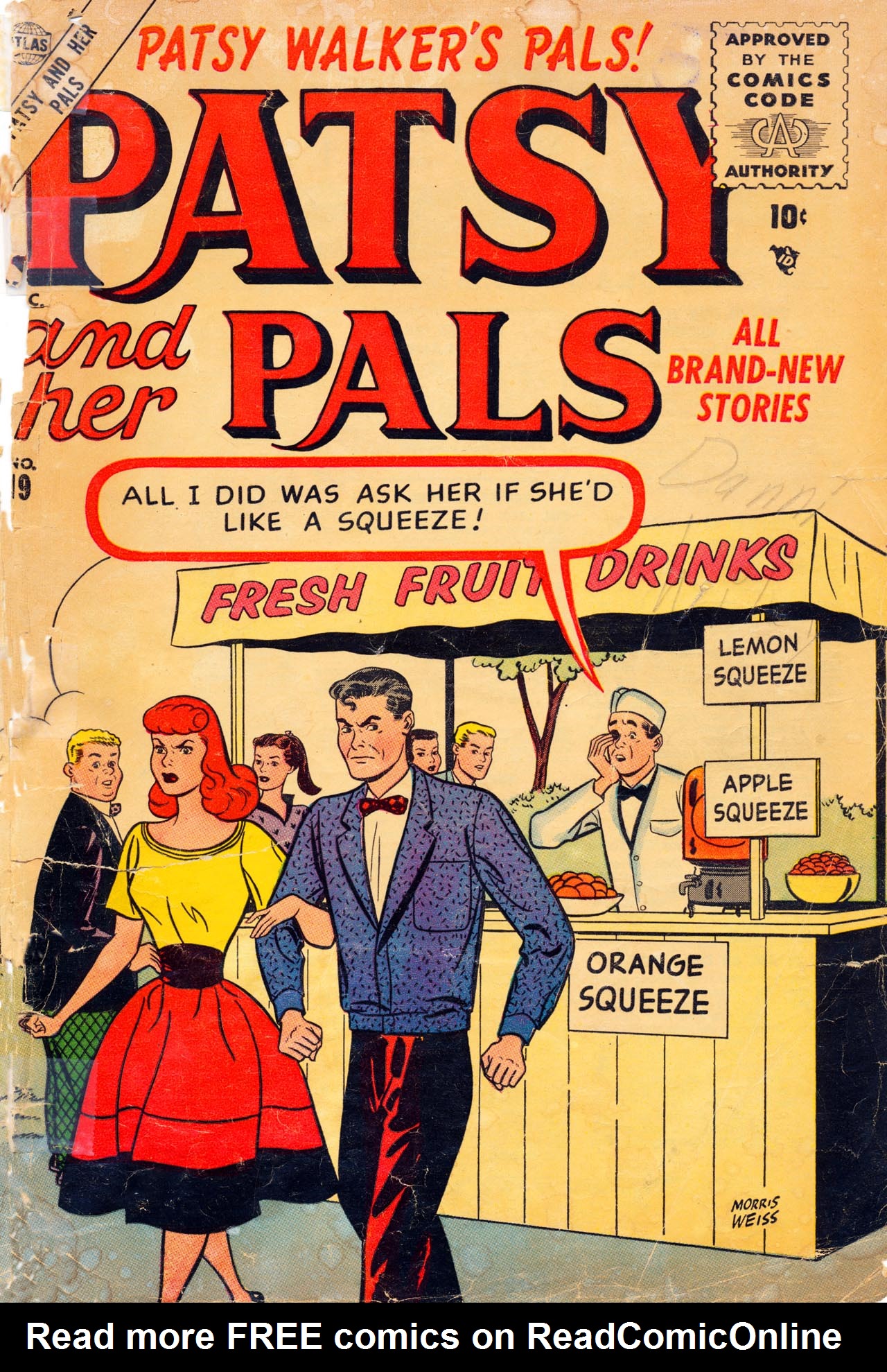 Read online Patsy and her Pals comic -  Issue #19 - 1