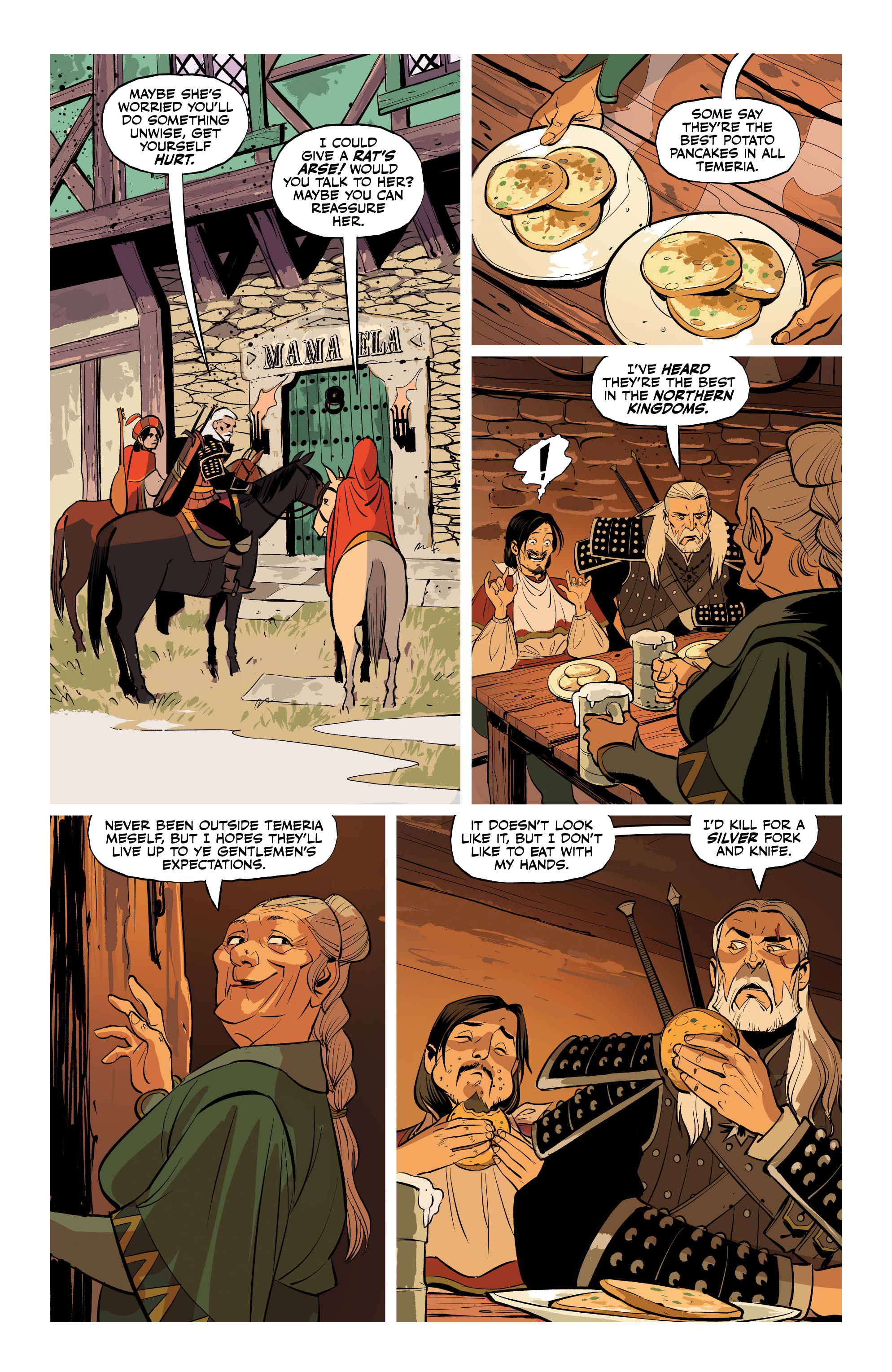 Read online The Witcher: The Ballad of Two Wolves comic -  Issue #1 - 12