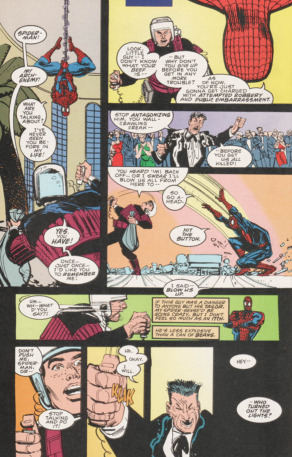 Read online Spider-Man (1990) comic -  Issue #39 - Light The Night Part 2 of 3 - 19