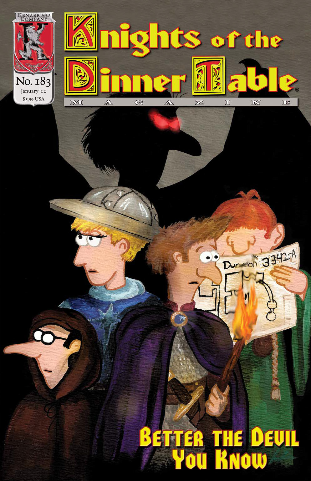 Read online Knights of the Dinner Table comic -  Issue #183 - 1