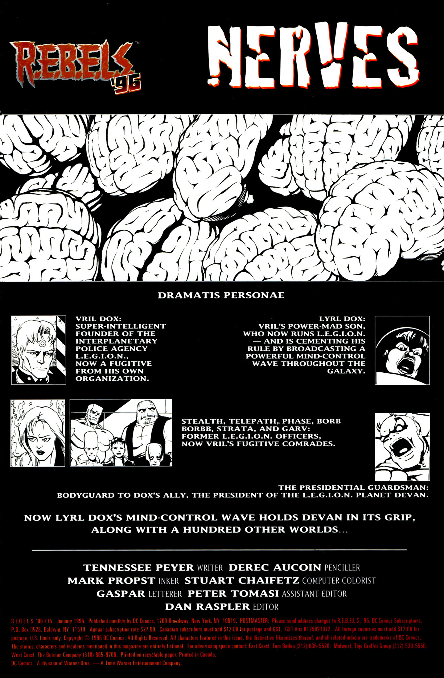 Read online R.E.B.E.L.S. '94 comic -  Issue #15 - 2