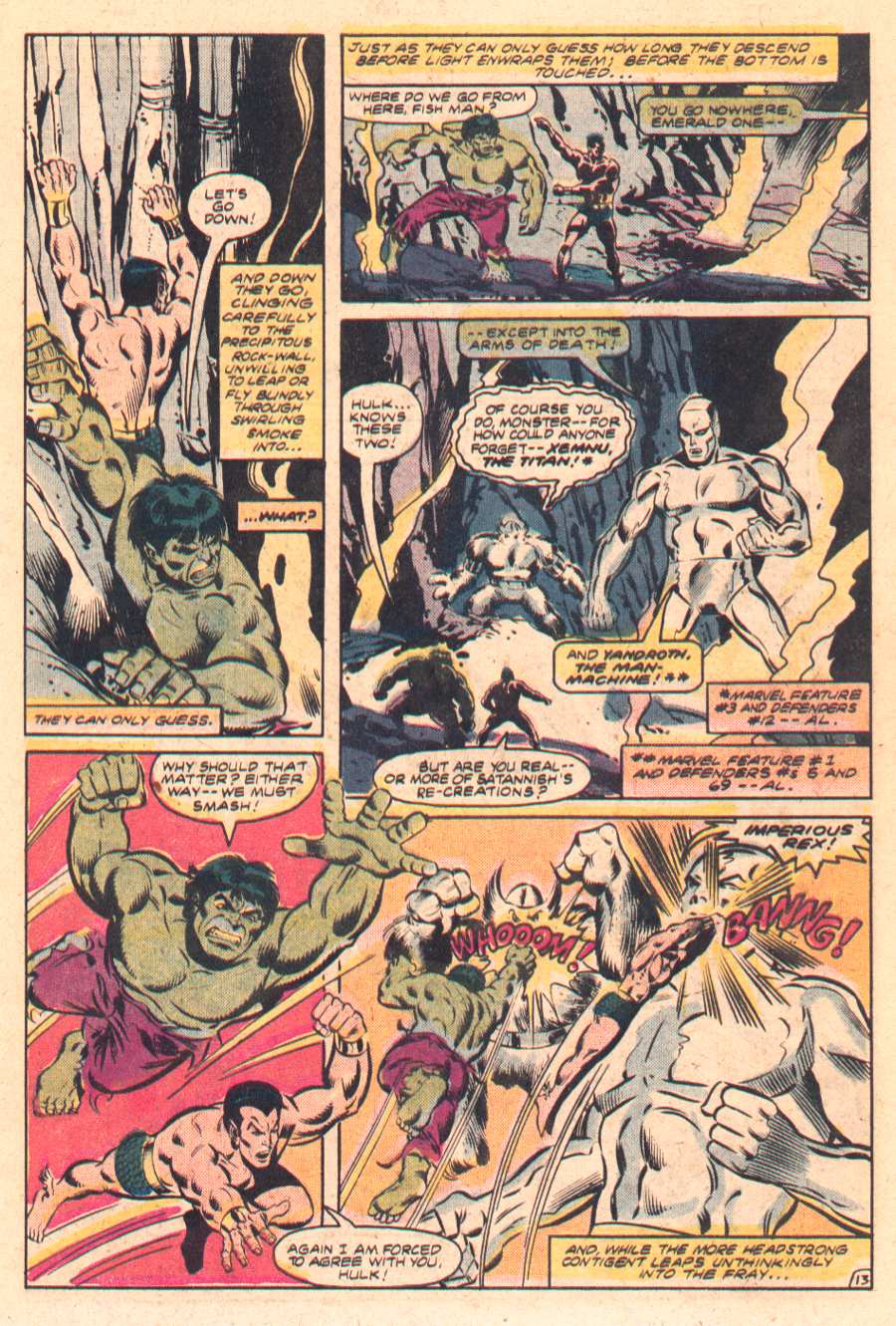 Read online The Defenders (1972) comic -  Issue #100 - 15