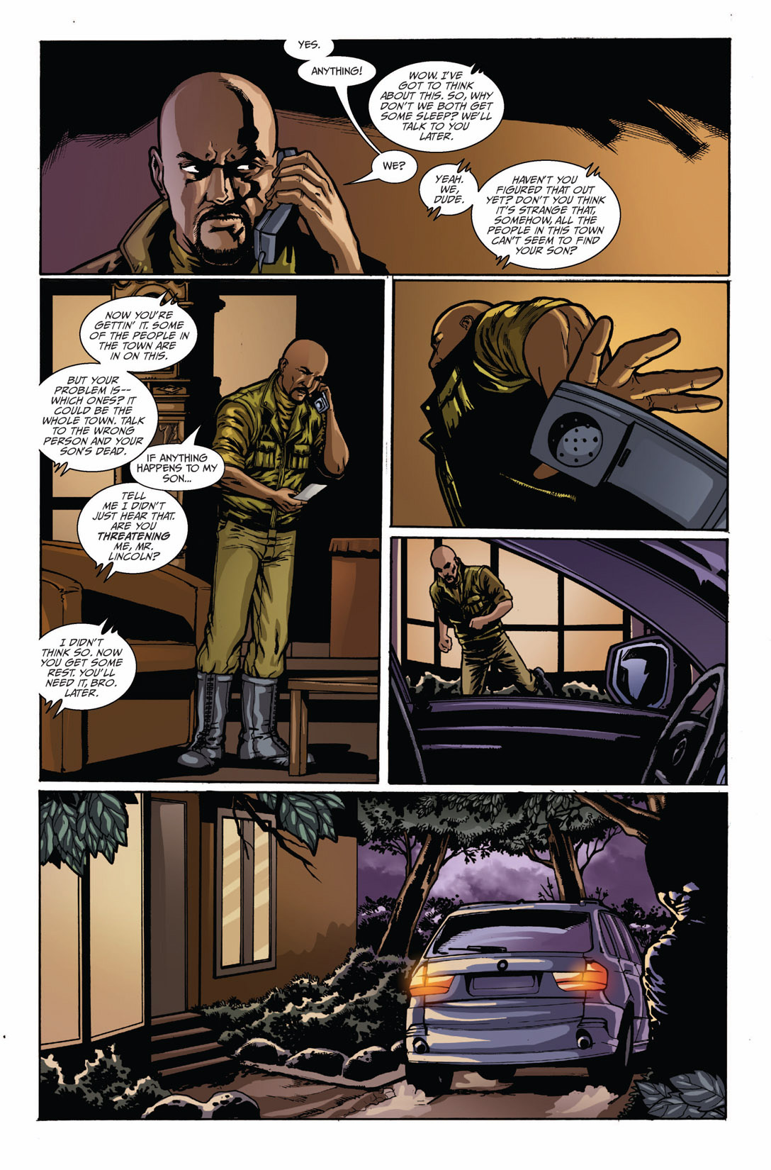 Read online Hunter's Moon comic -  Issue #3 - 5