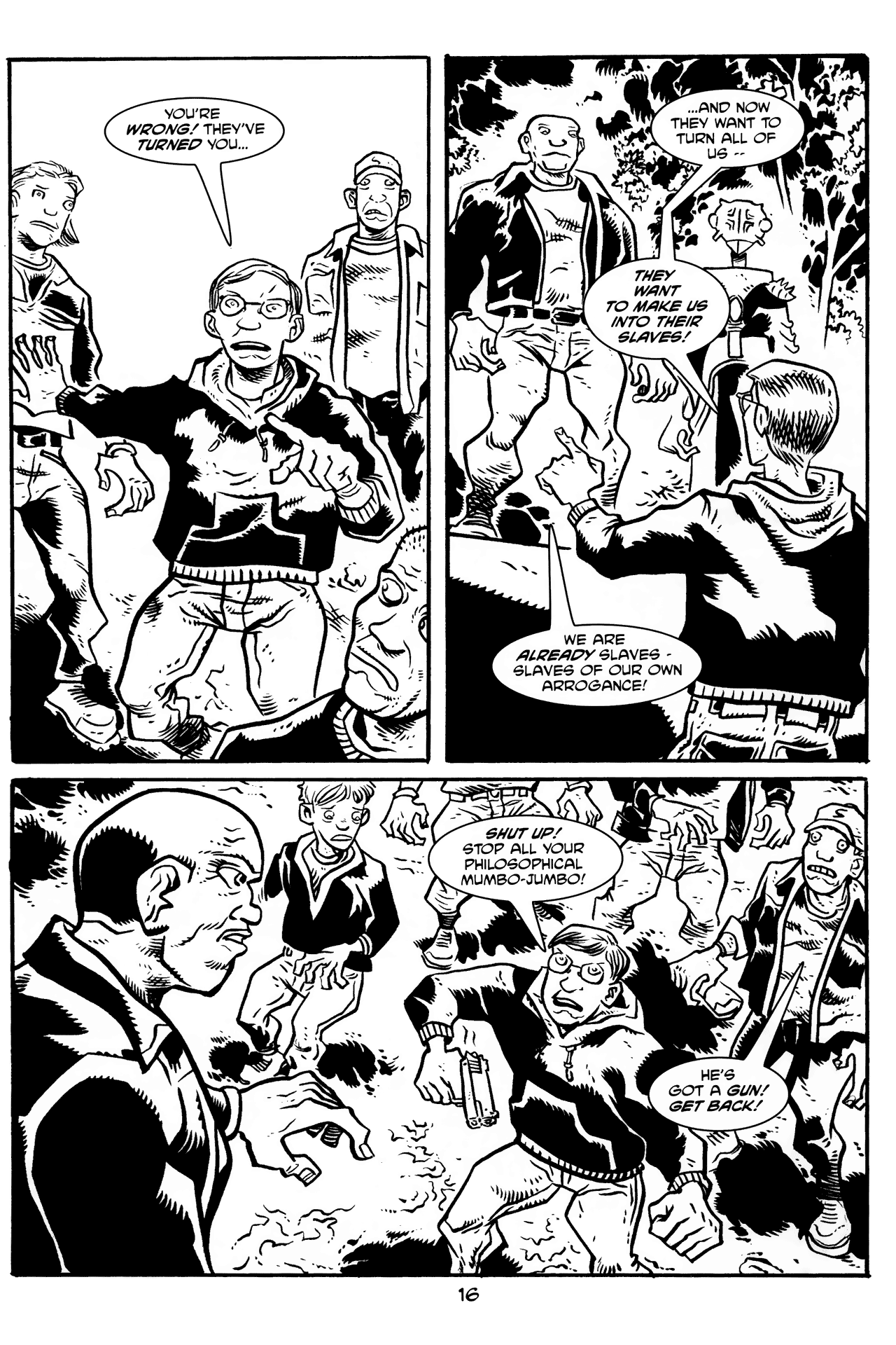 Read online Michelangelo The Third Kind comic -  Issue #4 - 18