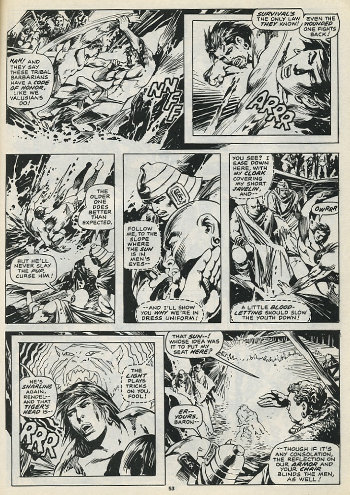 Read online The Savage Sword Of Conan comic -  Issue #199 - 55
