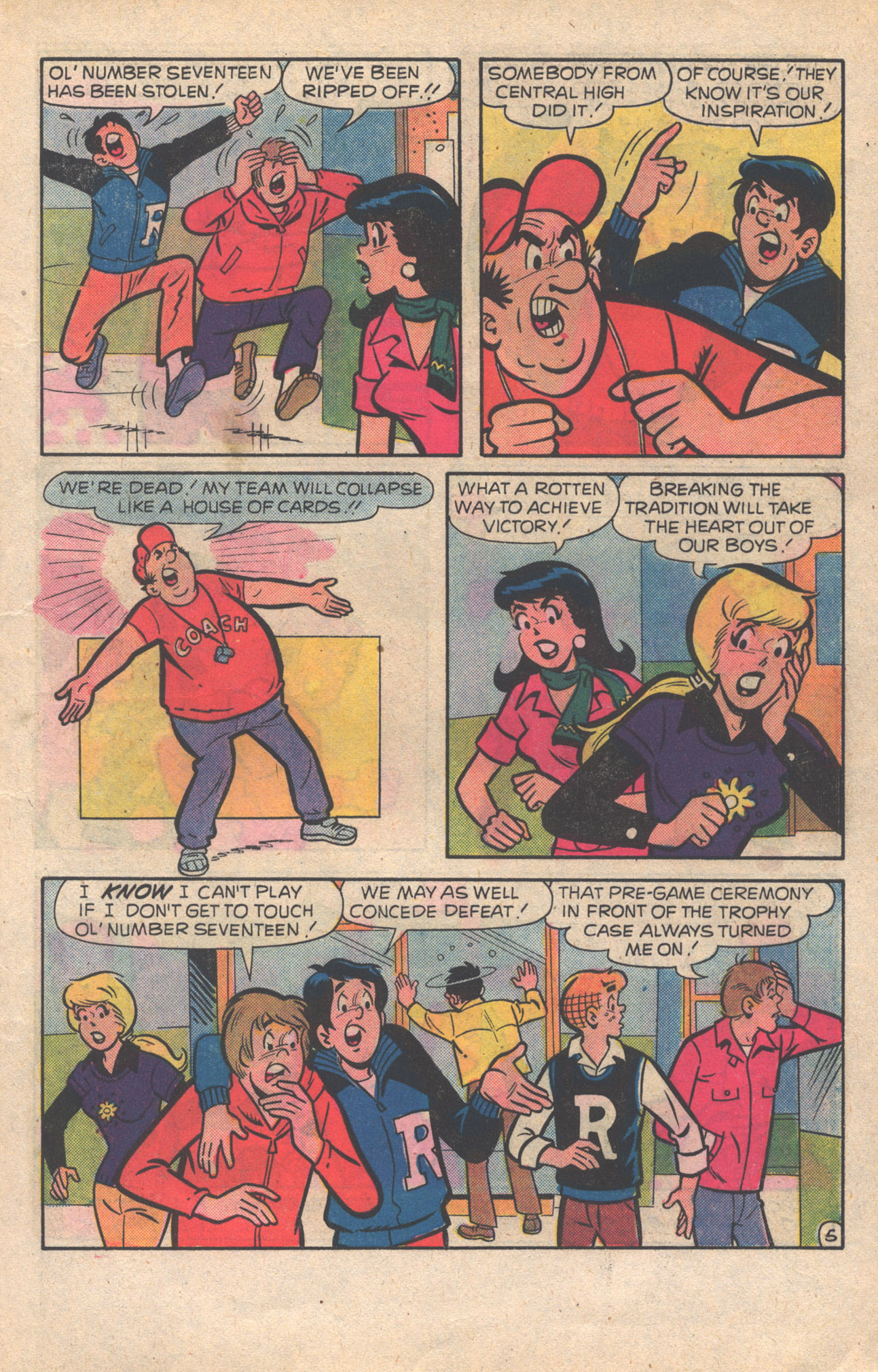 Read online Archie at Riverdale High (1972) comic -  Issue #31 - 7