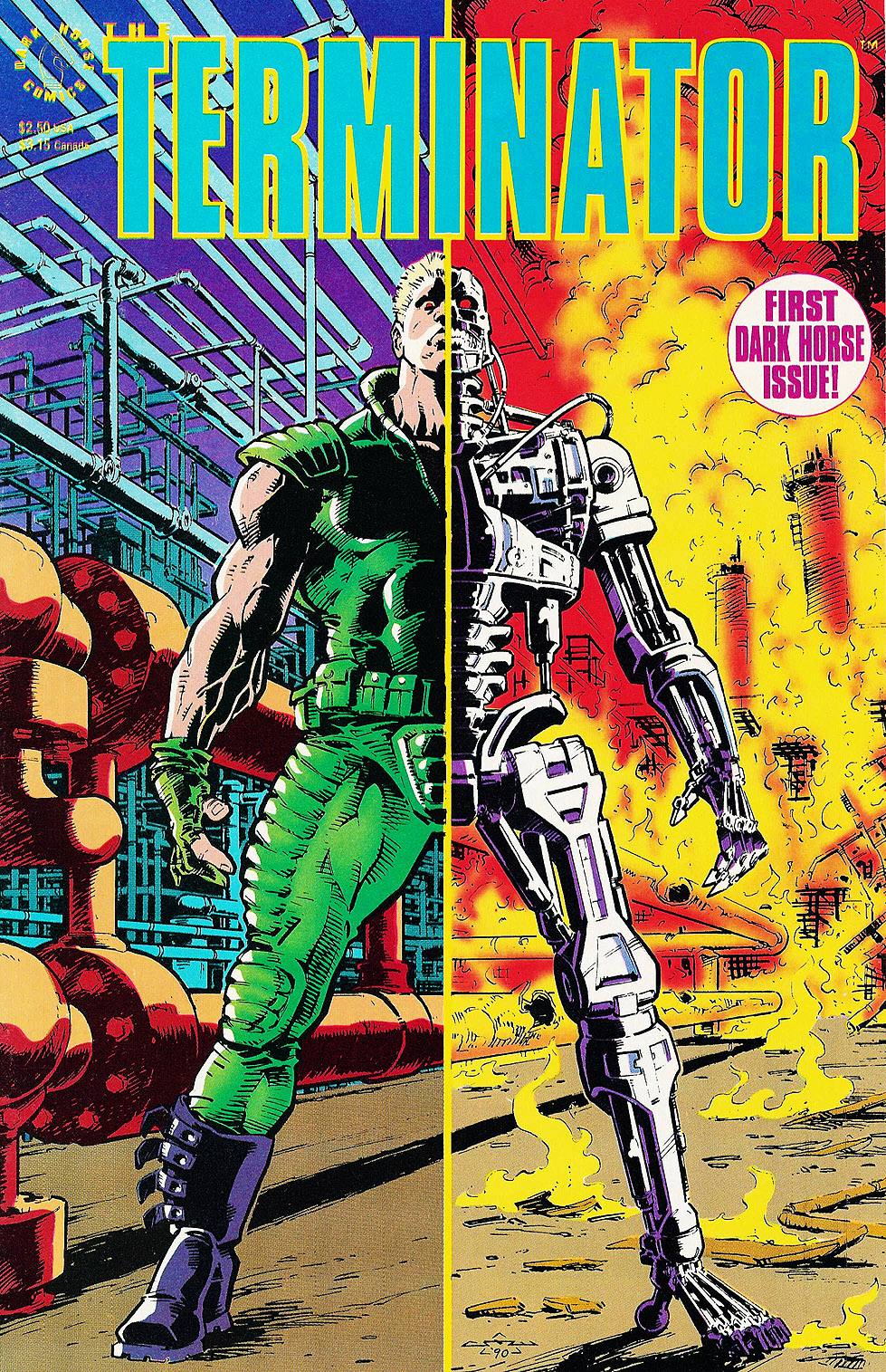 Read online The Terminator (1990) comic -  Issue #1 - 1
