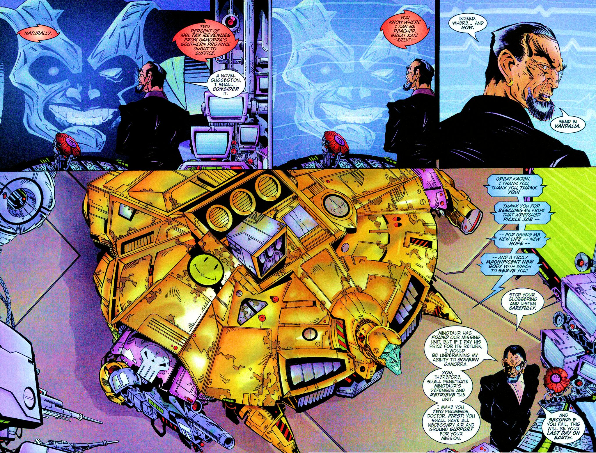 Read online Cybernary comic -  Issue #5 - 4