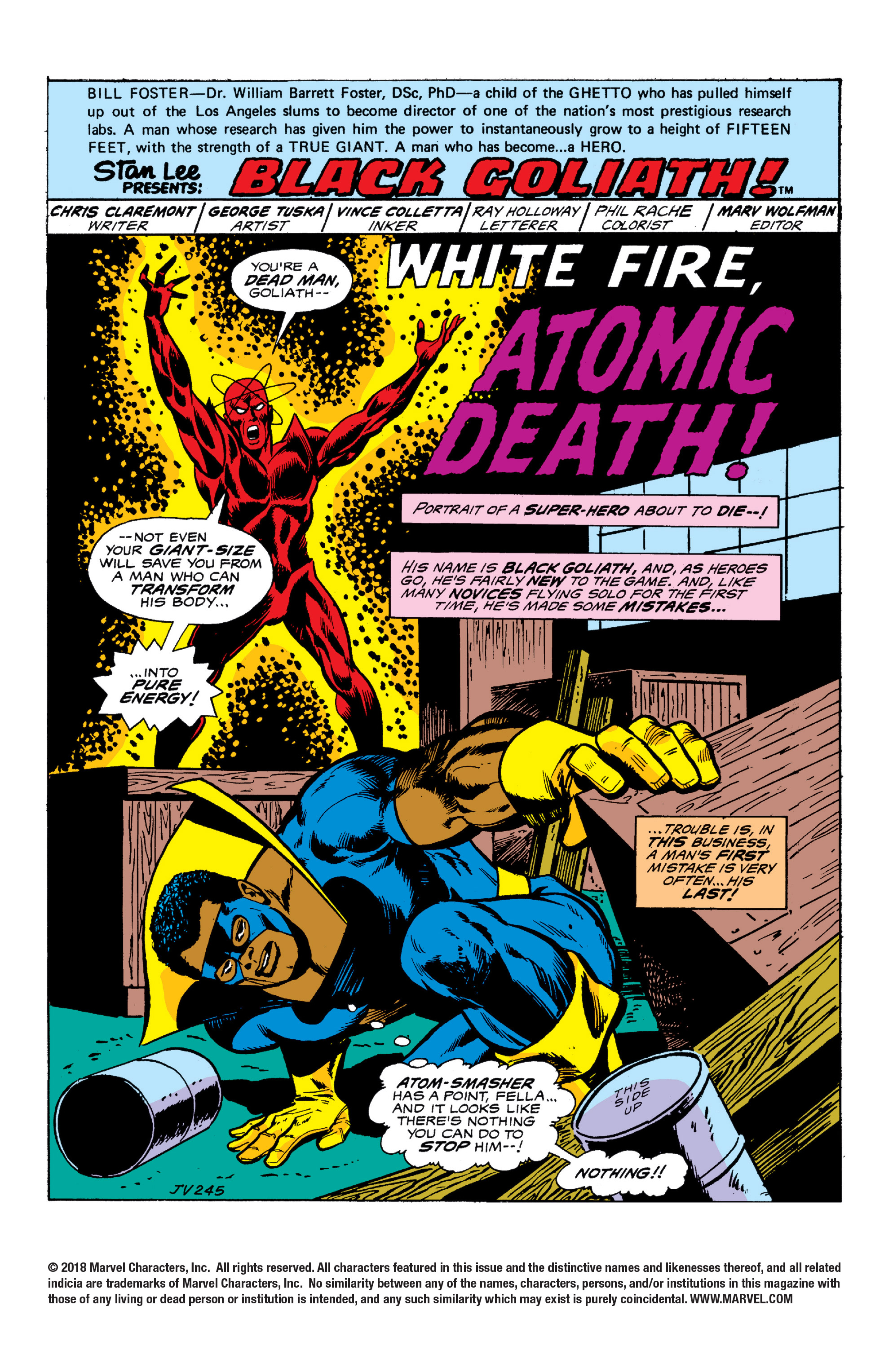 Read online Black Goliath comic -  Issue #2 - 2