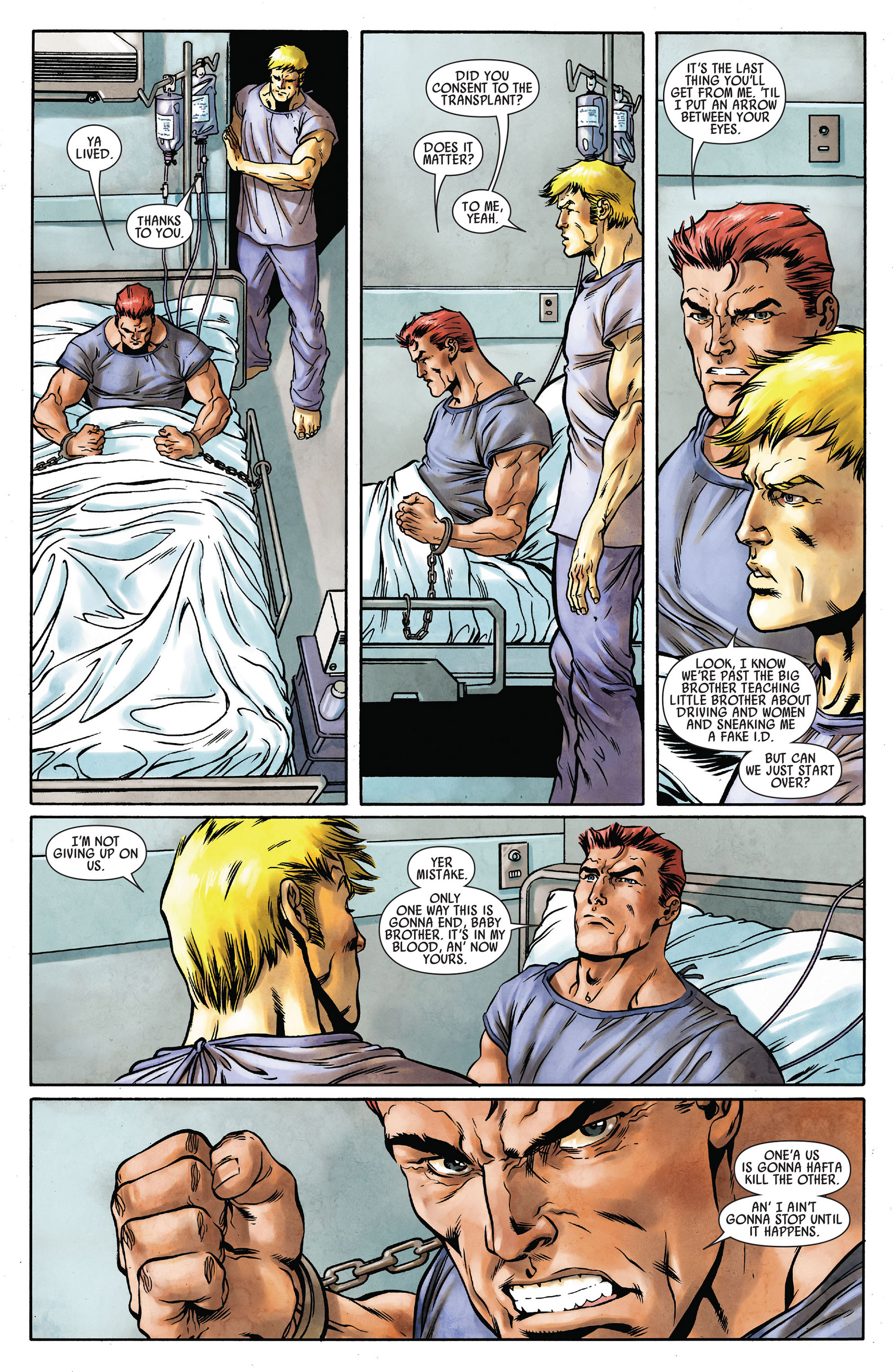Read online Hawkeye: Blindspot comic -  Issue #4 - 22