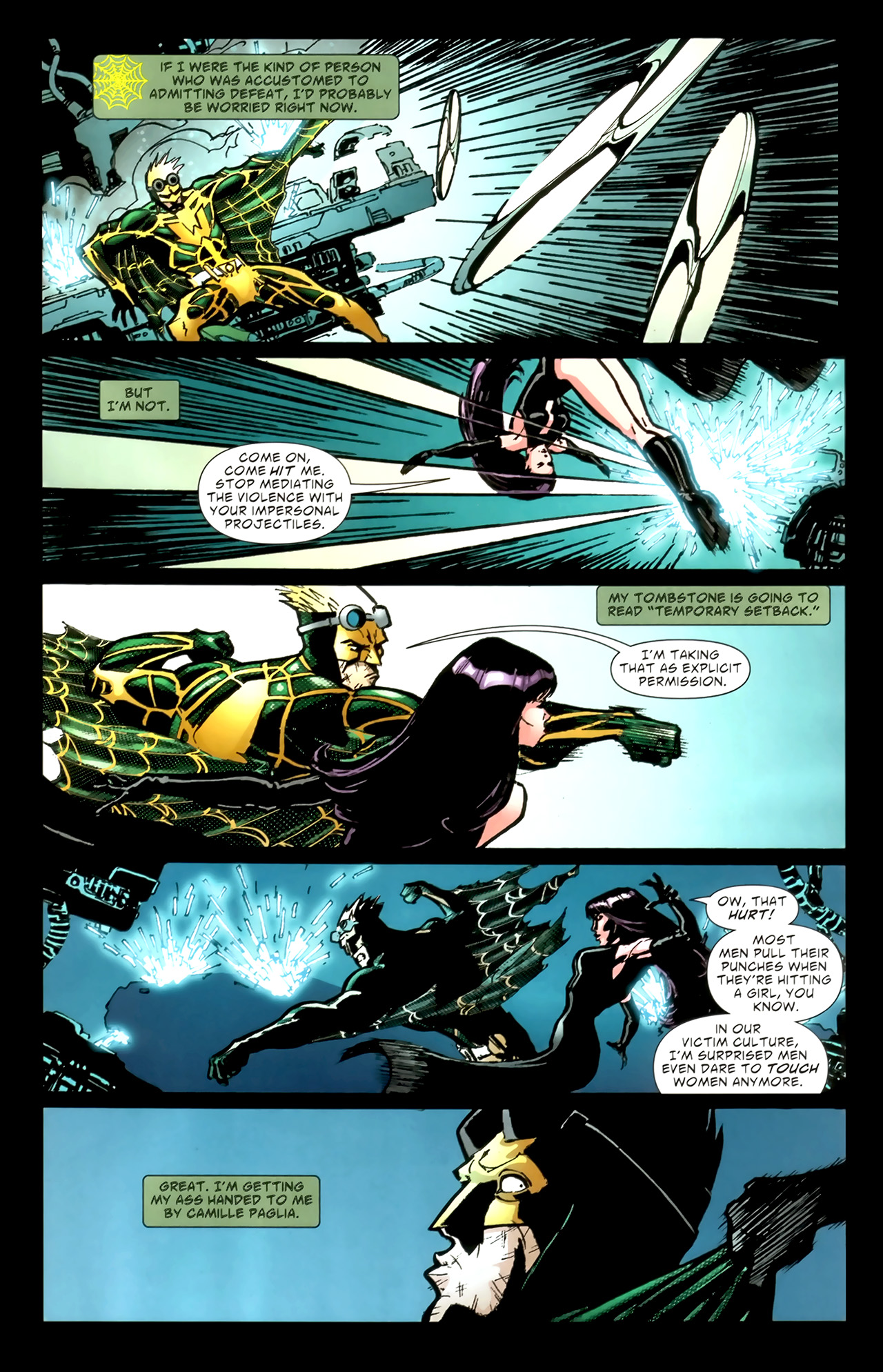 Read online The Web comic -  Issue #6 - 18