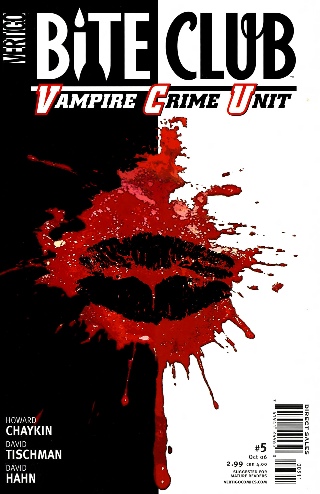 Read online Bite Club: Vampire Crime Unit comic -  Issue #5 - 1