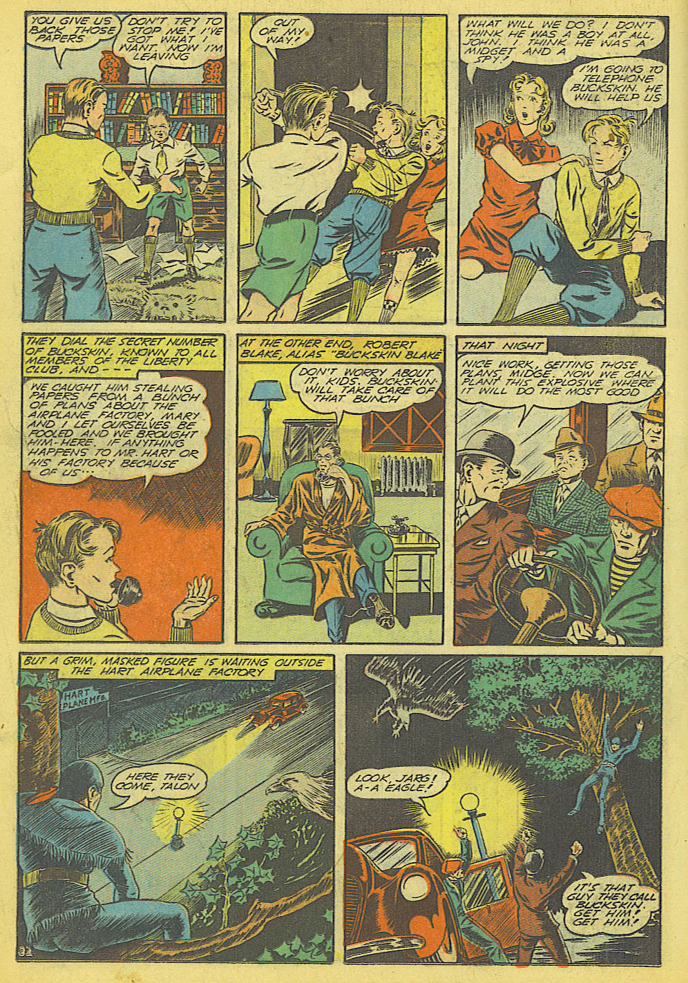 Read online Super-Mystery Comics comic -  Issue #7 - 34