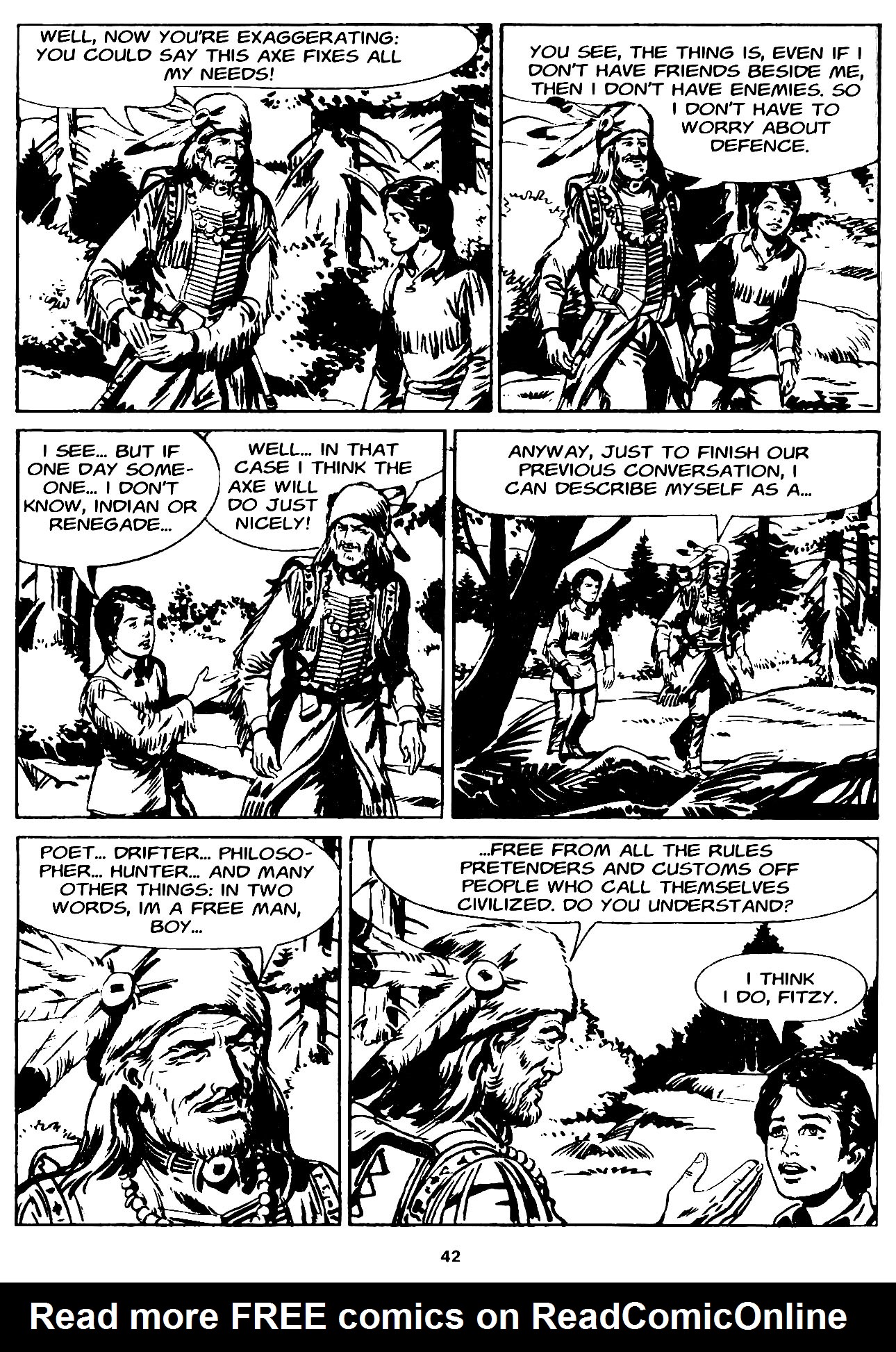 Read online Zenith gigante - Zagor gigante comic -  Issue #1 - 44