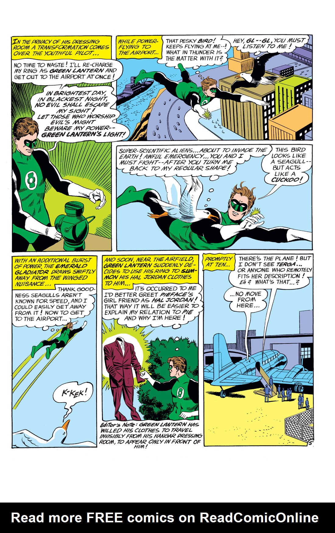 Read online Green Lantern (1960) comic -  Issue #7 - 22