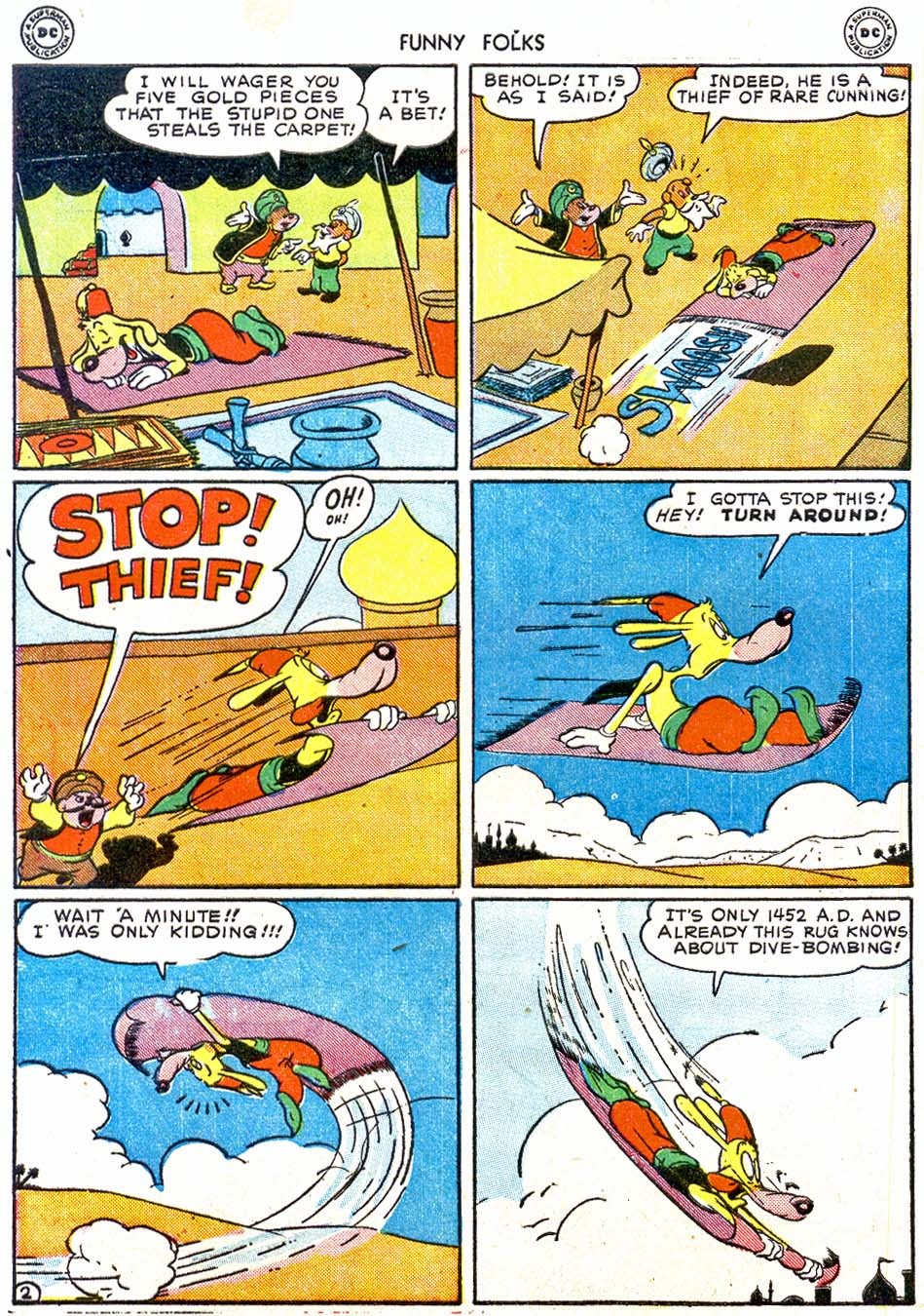 Read online Funny Folks comic -  Issue #1 - 4