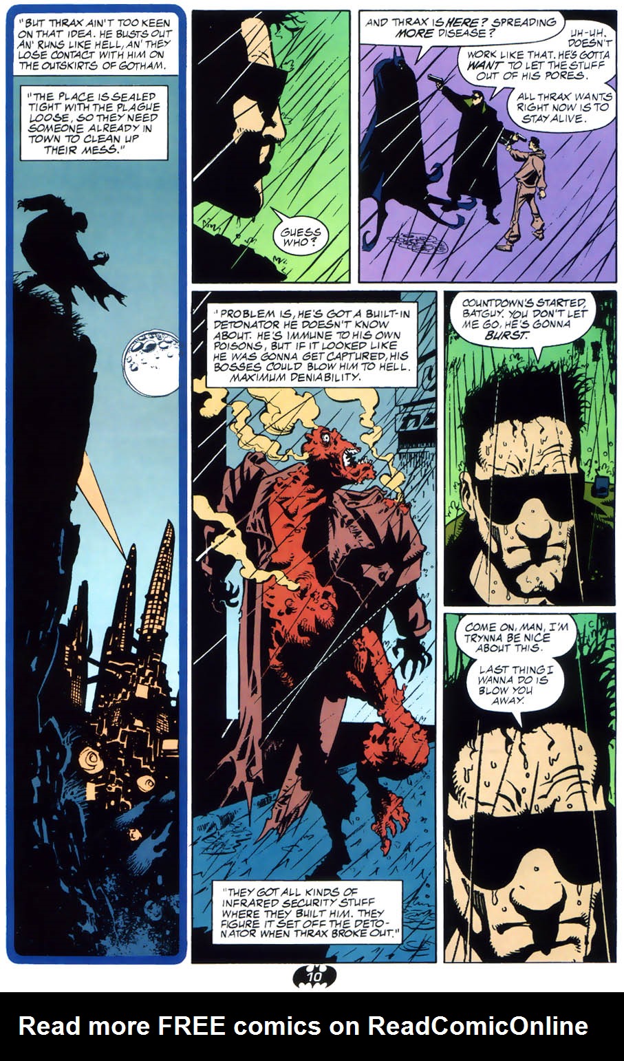 Read online Batman: Contagion comic -  Issue #8.5 - 12