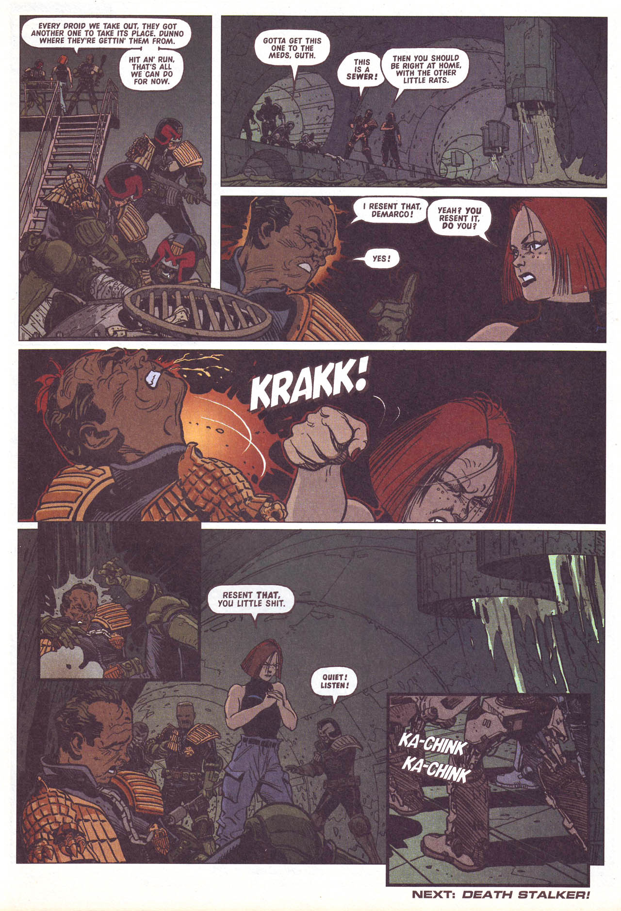 Read online Judge Dredd Megazine (vol. 3) comic -  Issue #57 - 17