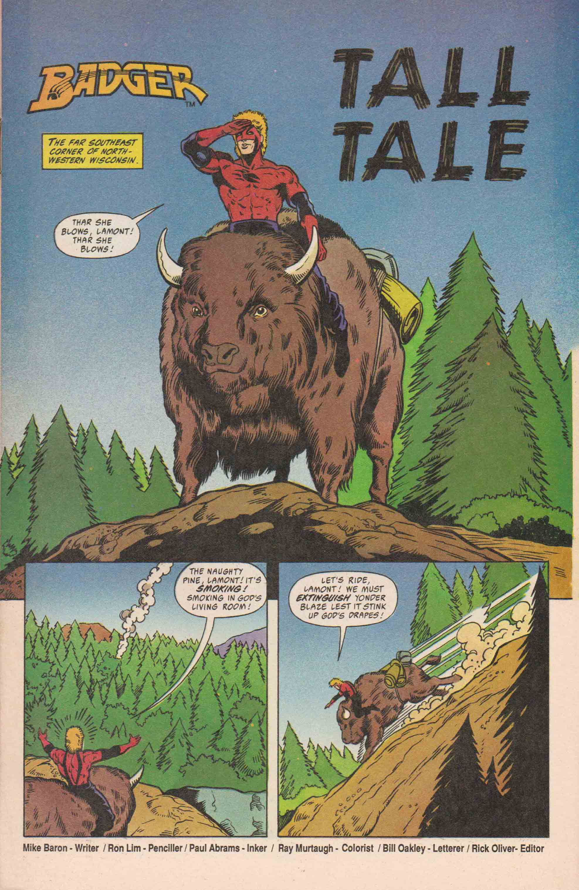 Read online The Badger comic -  Issue #42 - 3