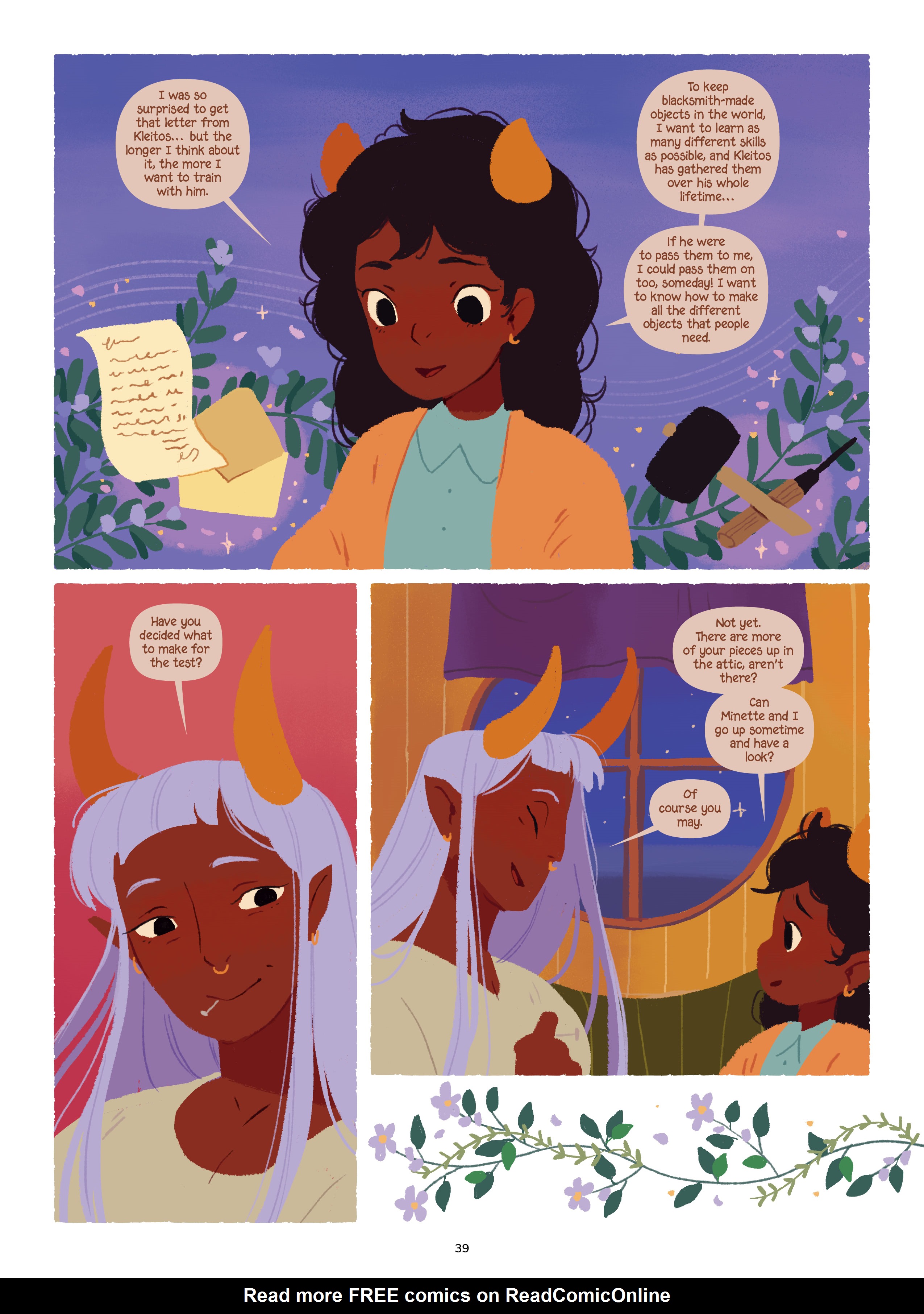 Read online The Tea Dragon Series comic -  Issue # The Tea Dragon Tapestry - 40