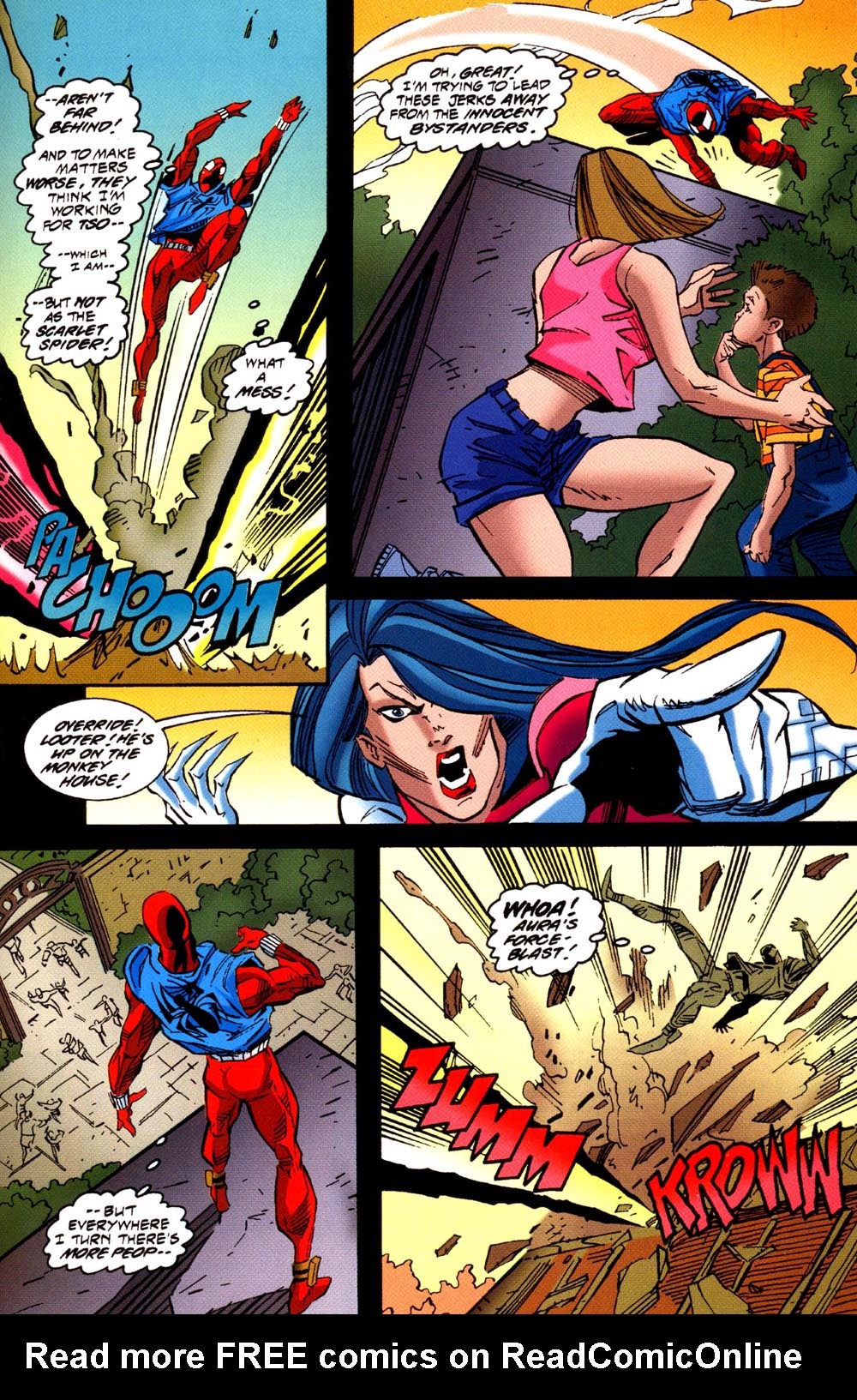 Read online Web of Scarlet Spider comic -  Issue #2 - 17