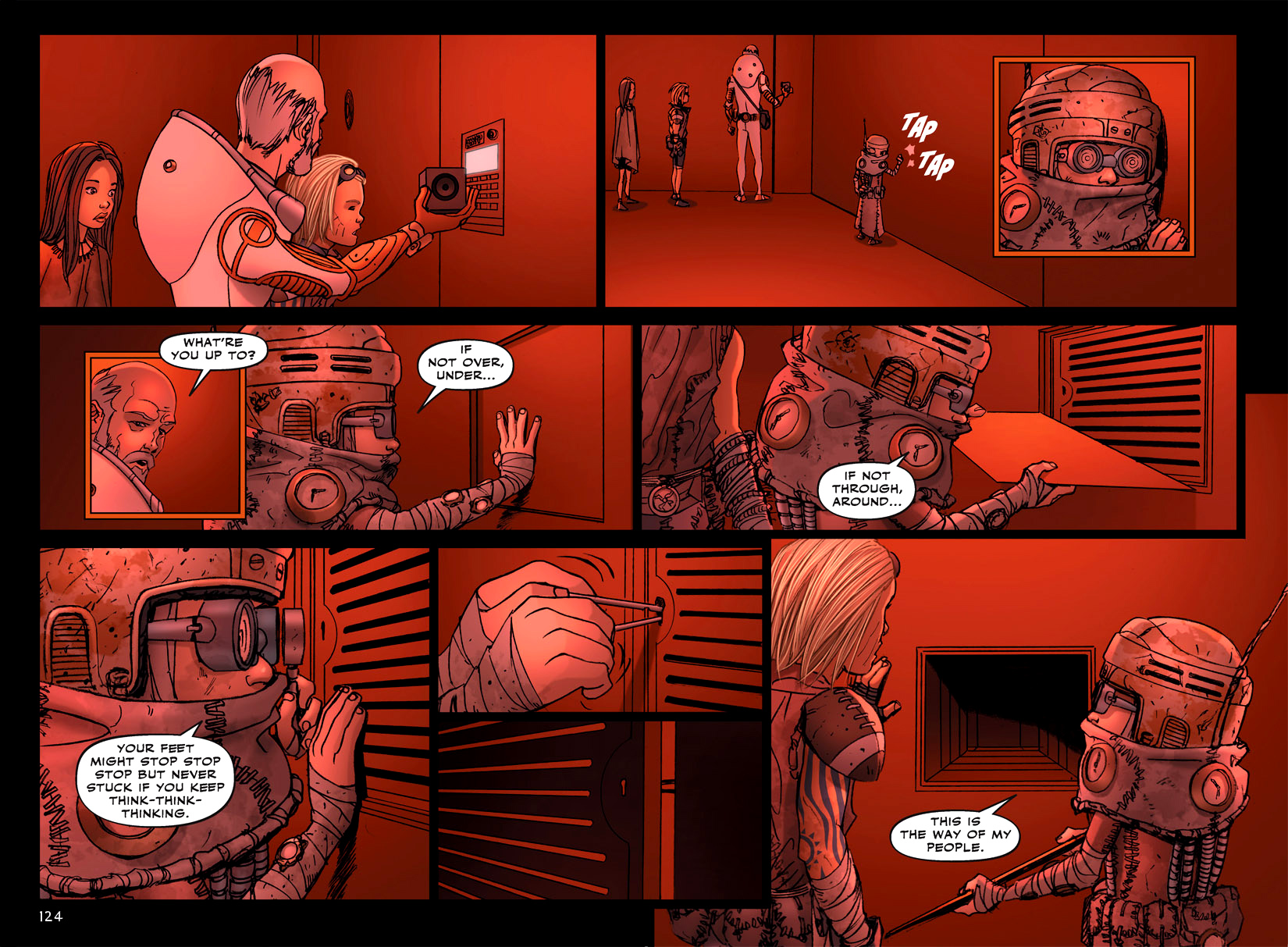 Read online Tribes: The Dog Years comic -  Issue #5 - 6