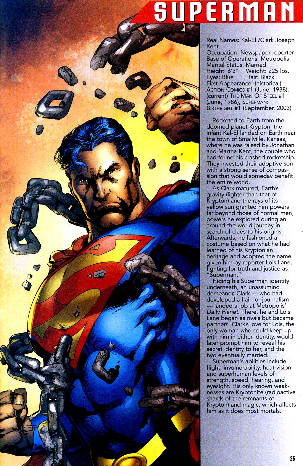 Read online Superman Secret Files and Origins 2005 comic -  Issue # Full - 25