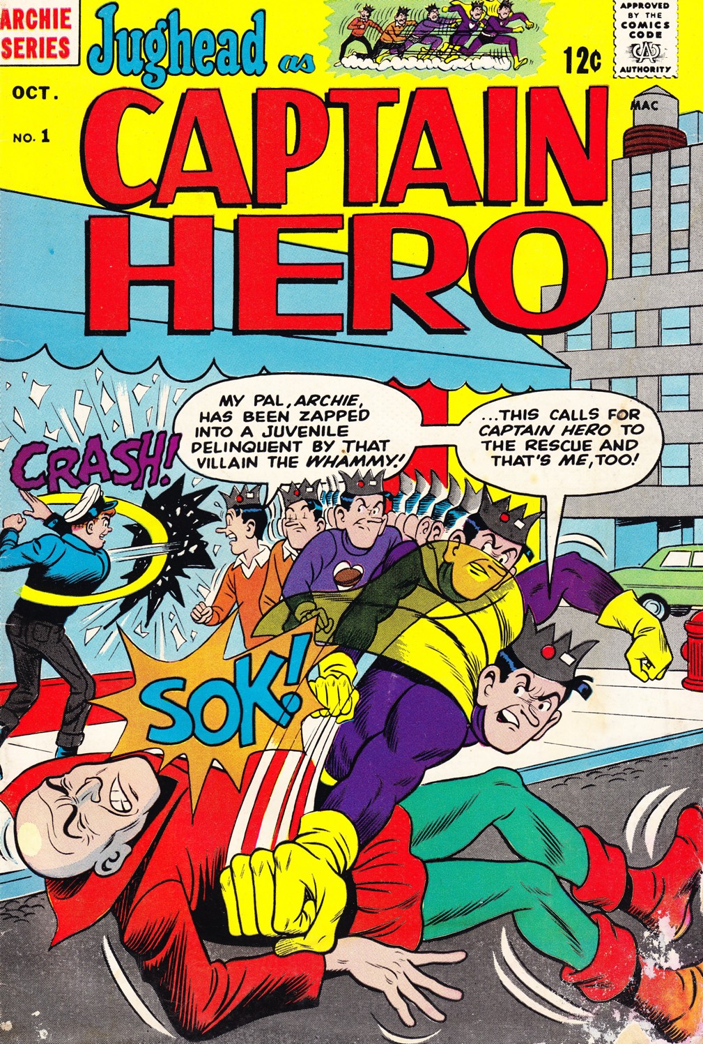 Read online Jughead As Captain Hero comic -  Issue #1 - 1