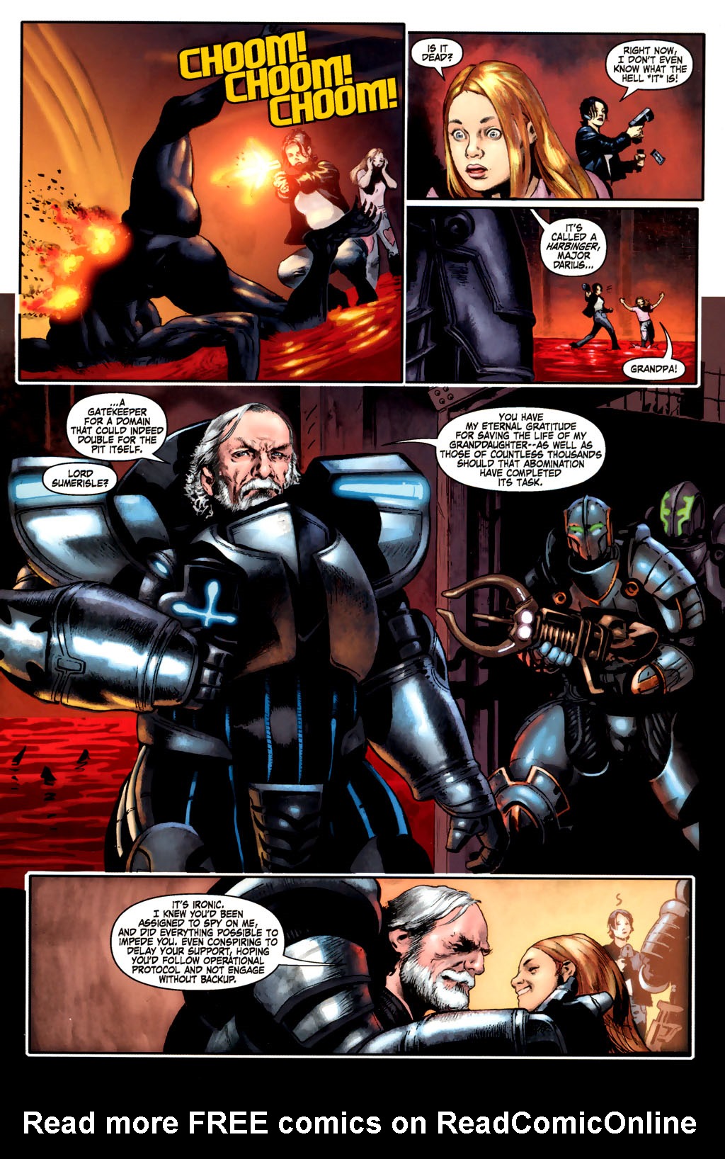Read online Hellgate: London comic -  Issue #0 - 9