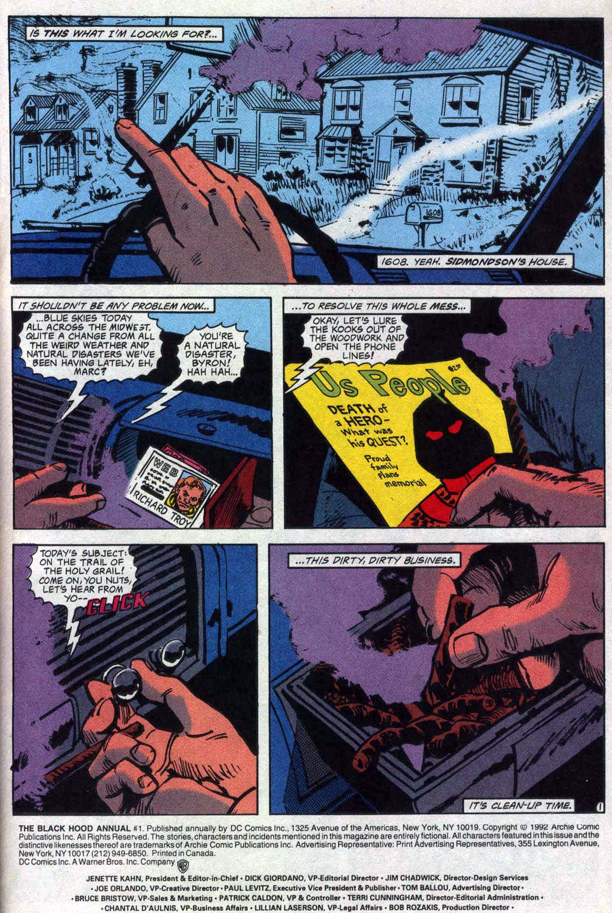 Read online The Black Hood (1991) comic -  Issue # _Annual 1 - 3