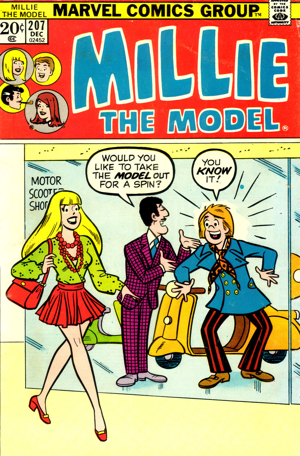 Read online Millie the Model comic -  Issue #207 - 1