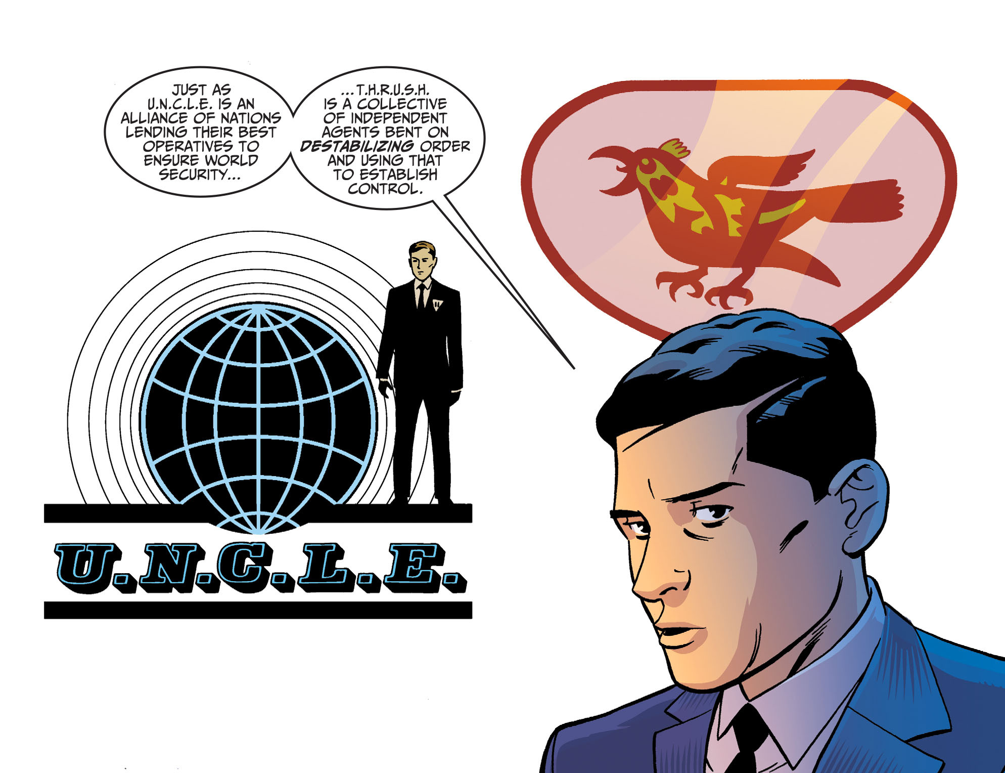 Read online Batman '66 Meets the Man from U.N.C.L.E. comic -  Issue #6 - 10
