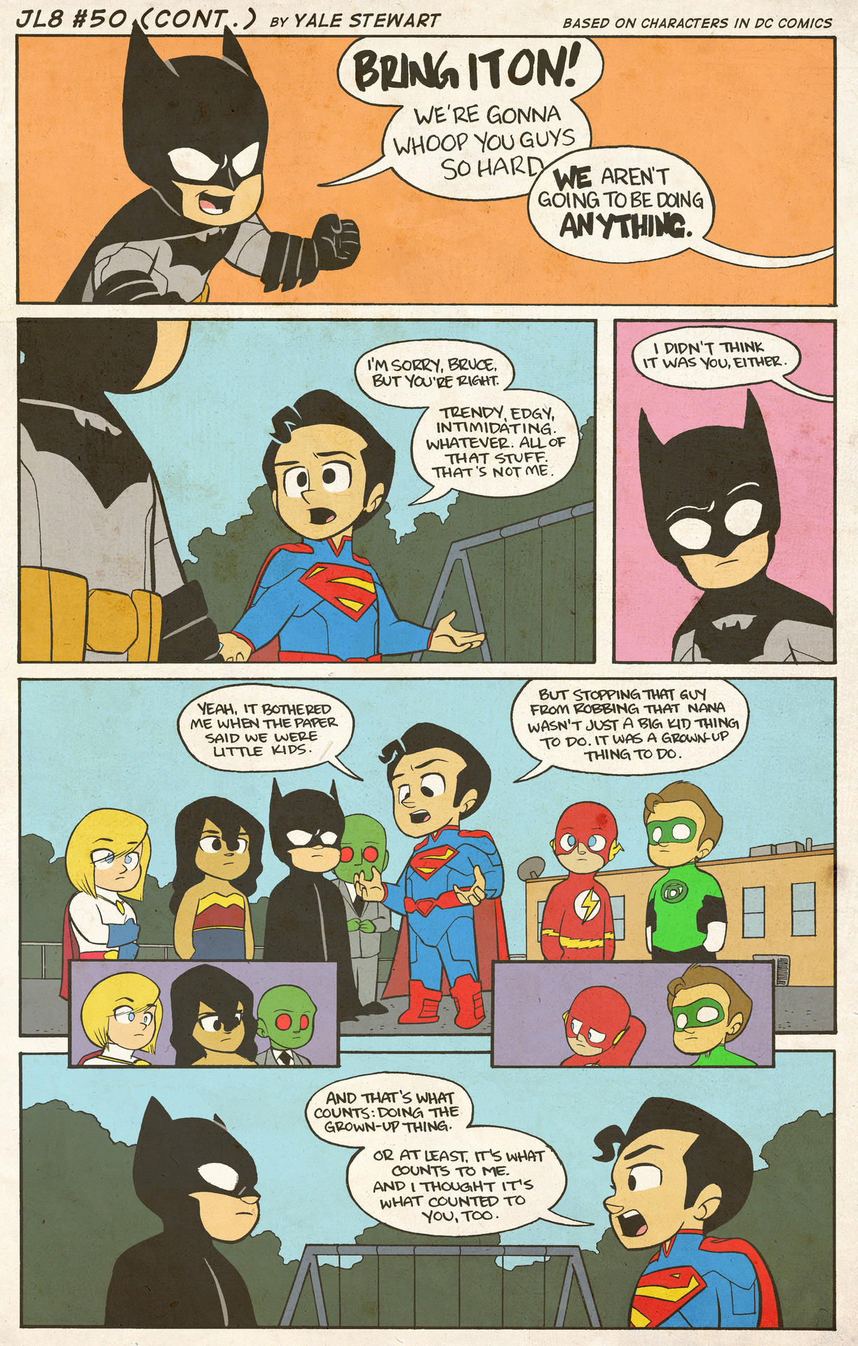 Read online JL8 – The Complete Collection comic -  Issue # TPB (Part 1) - 22