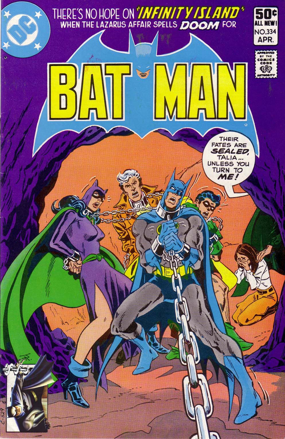 Read online Batman (1940) comic -  Issue #334 - 1