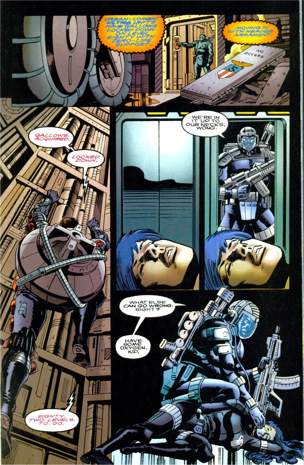 Read online Punisher 2099 comic -  Issue #32 - 12