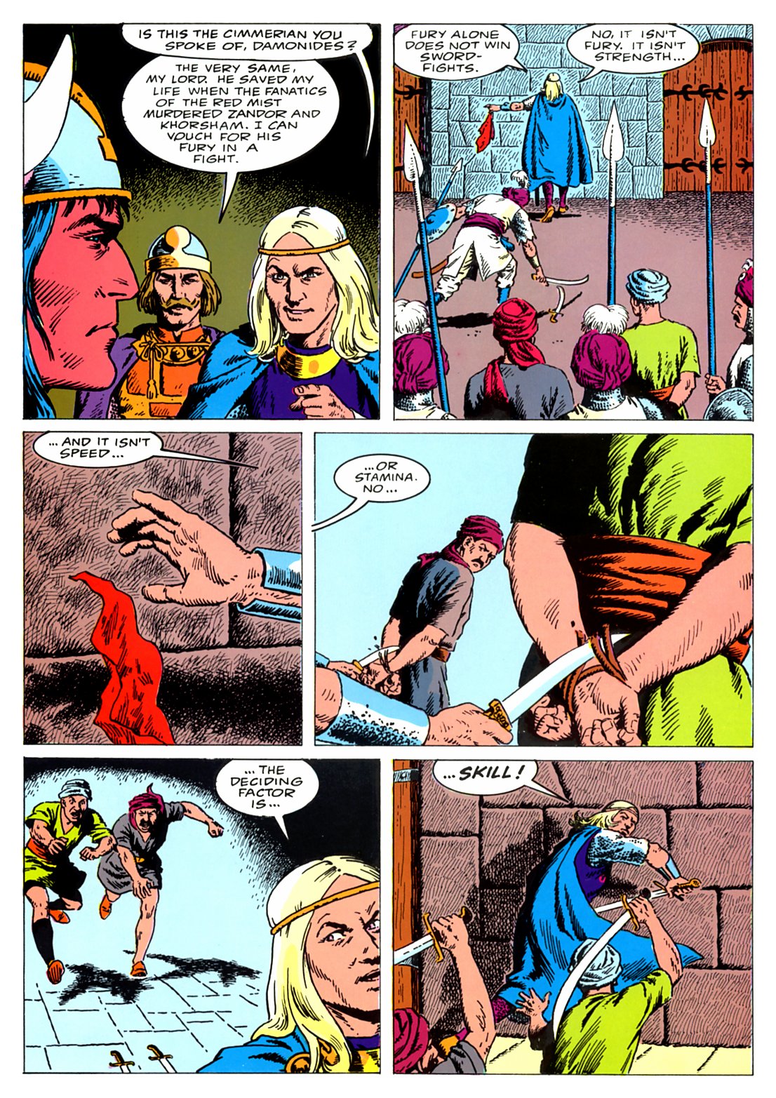 Read online Marvel Graphic Novel comic -  Issue #28 - Conan - The Reaver - 16