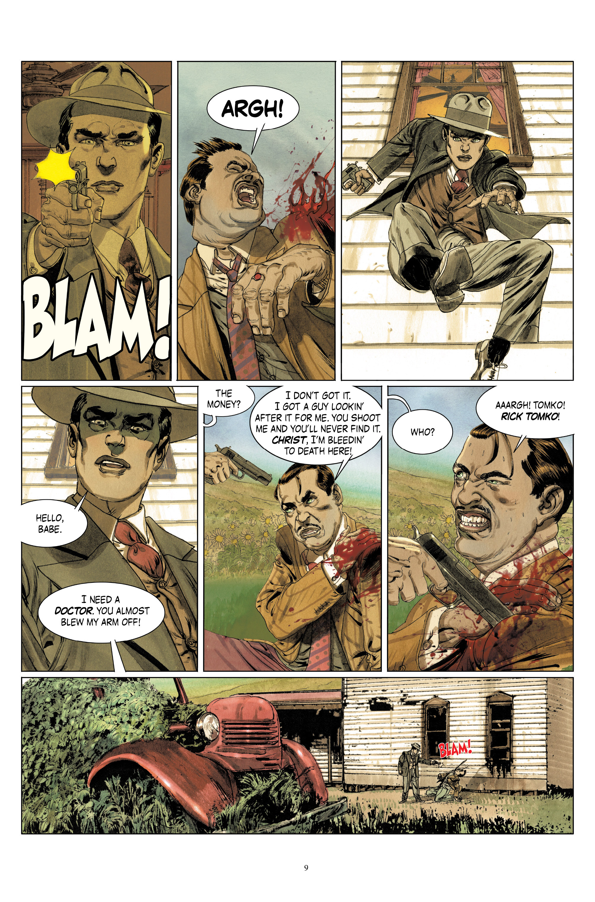 Read online Triggerman comic -  Issue #4 - 11