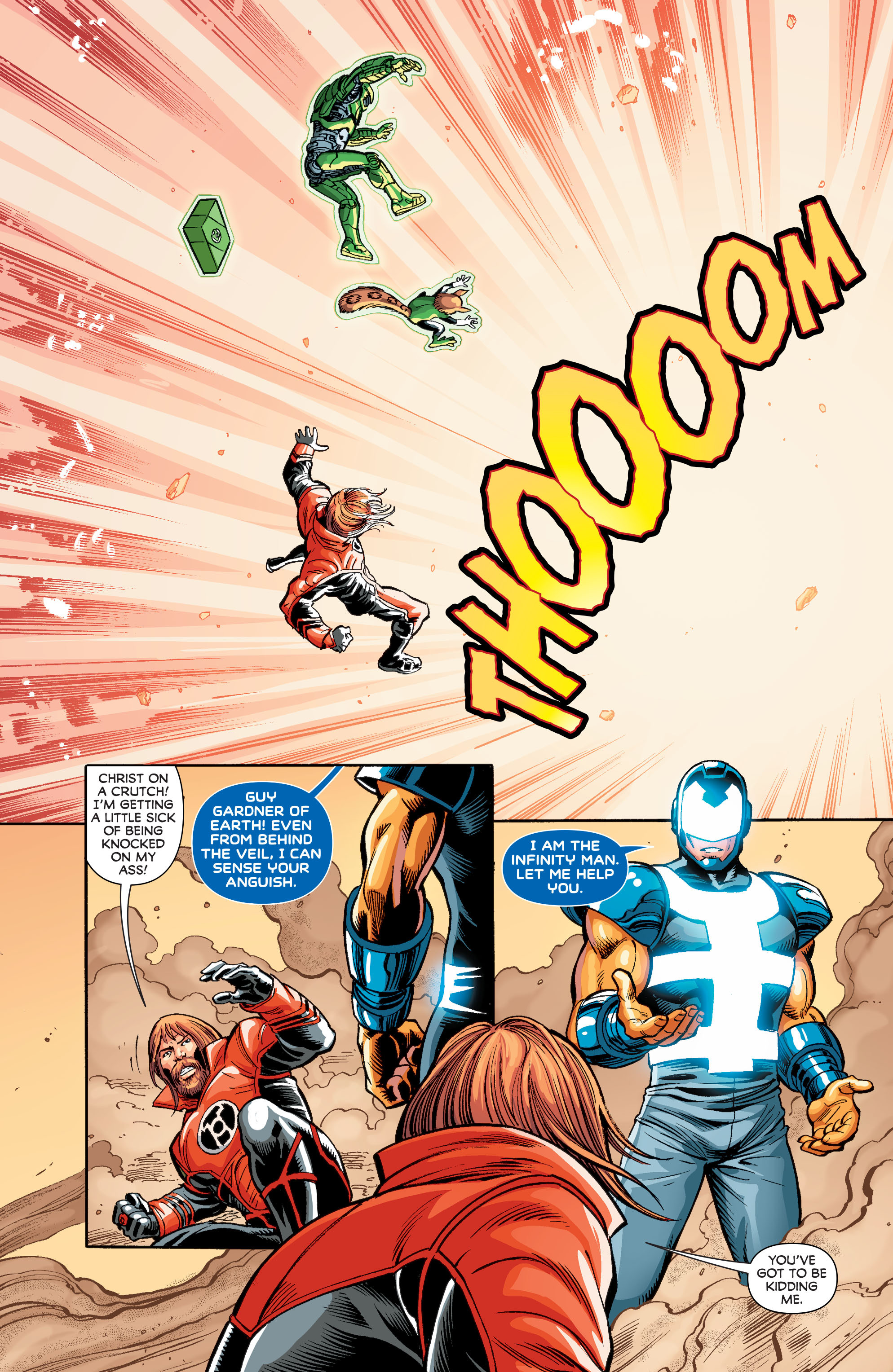 Read online Infinity Man and the Forever People comic -  Issue #6 - 5